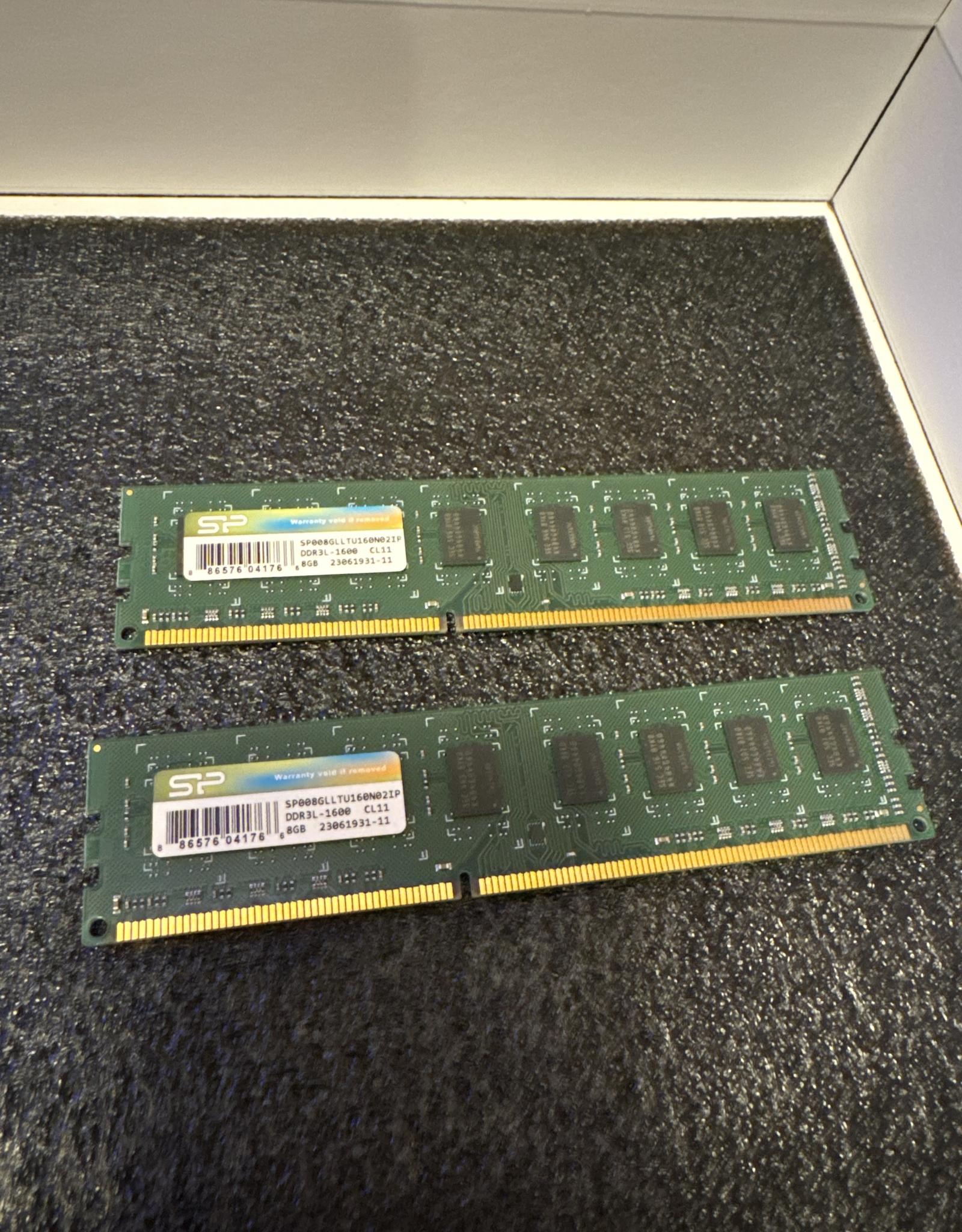 16GB (2x8GB) 1600Mhz DDR3