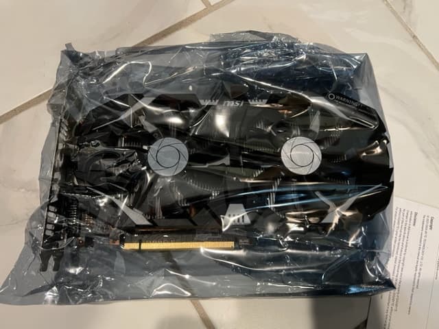 MSI Geforce GTX 1060 6GB 6GT OC Graphics Card