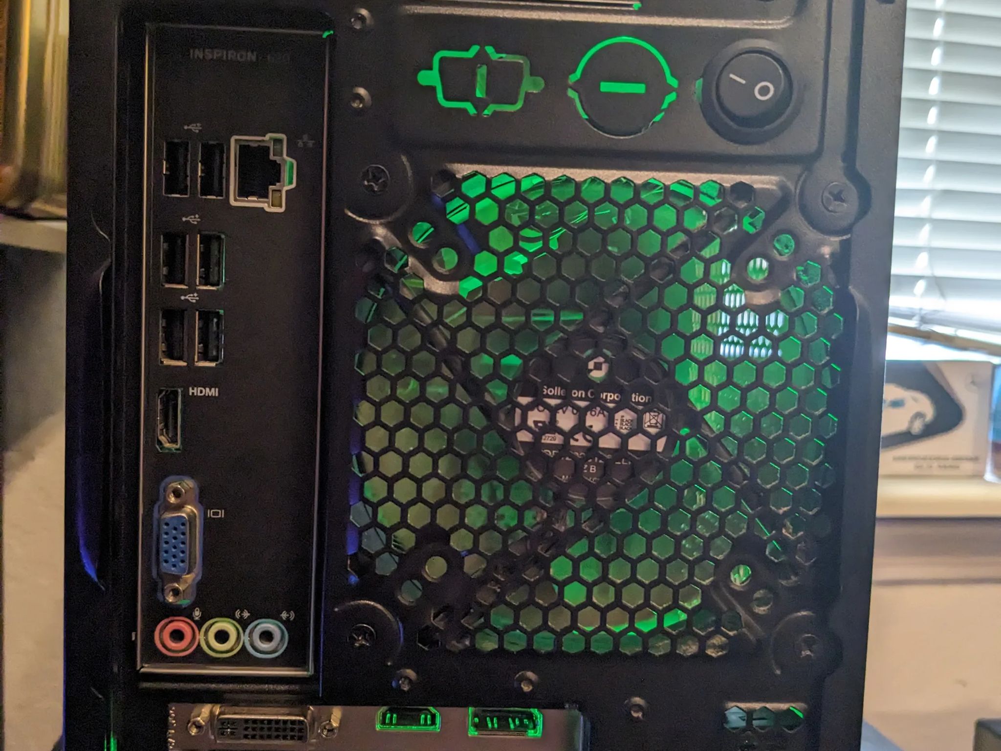 FREE SHIP|| "Green Machine"|| i5-2320, GTX 645 1GB, 16GB RAM, 480GB SSD, Win10, Wifi