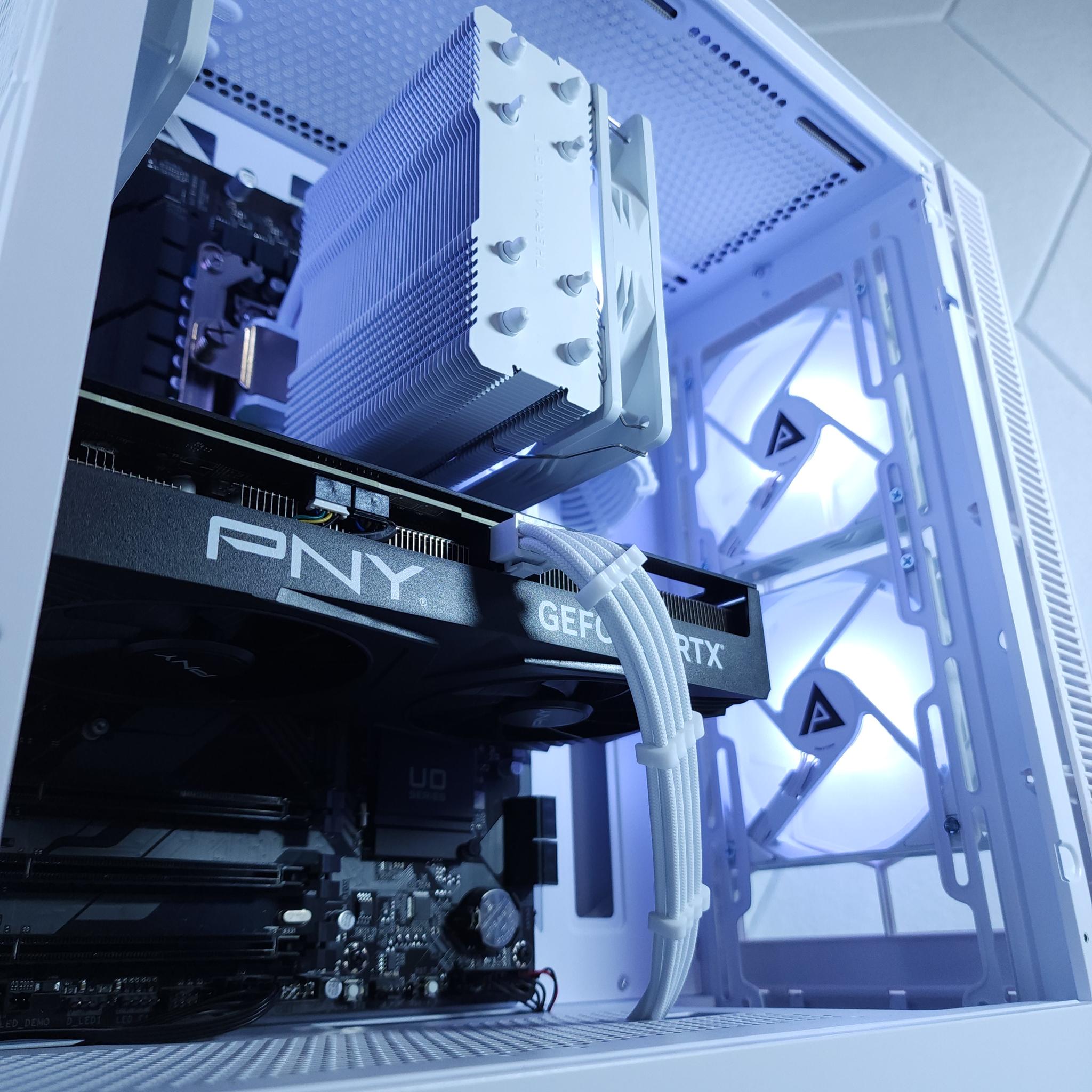 🤍RTX 4070●Core i5 12400F●1080p/1440p Gaming Computer