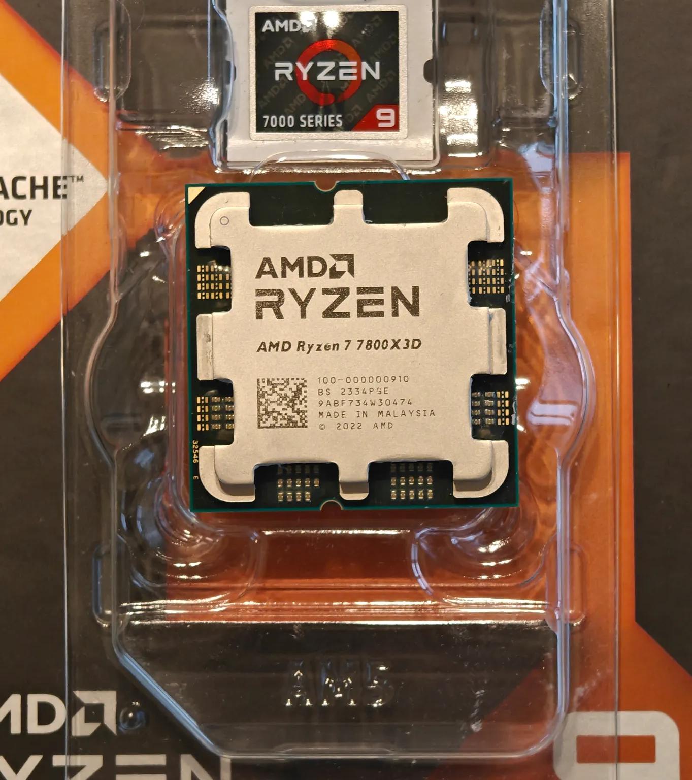 AMD Ryzen 7 7800X3D - Ryzen 7 7000 Series Zen 4 8-Core 4.2 GHz