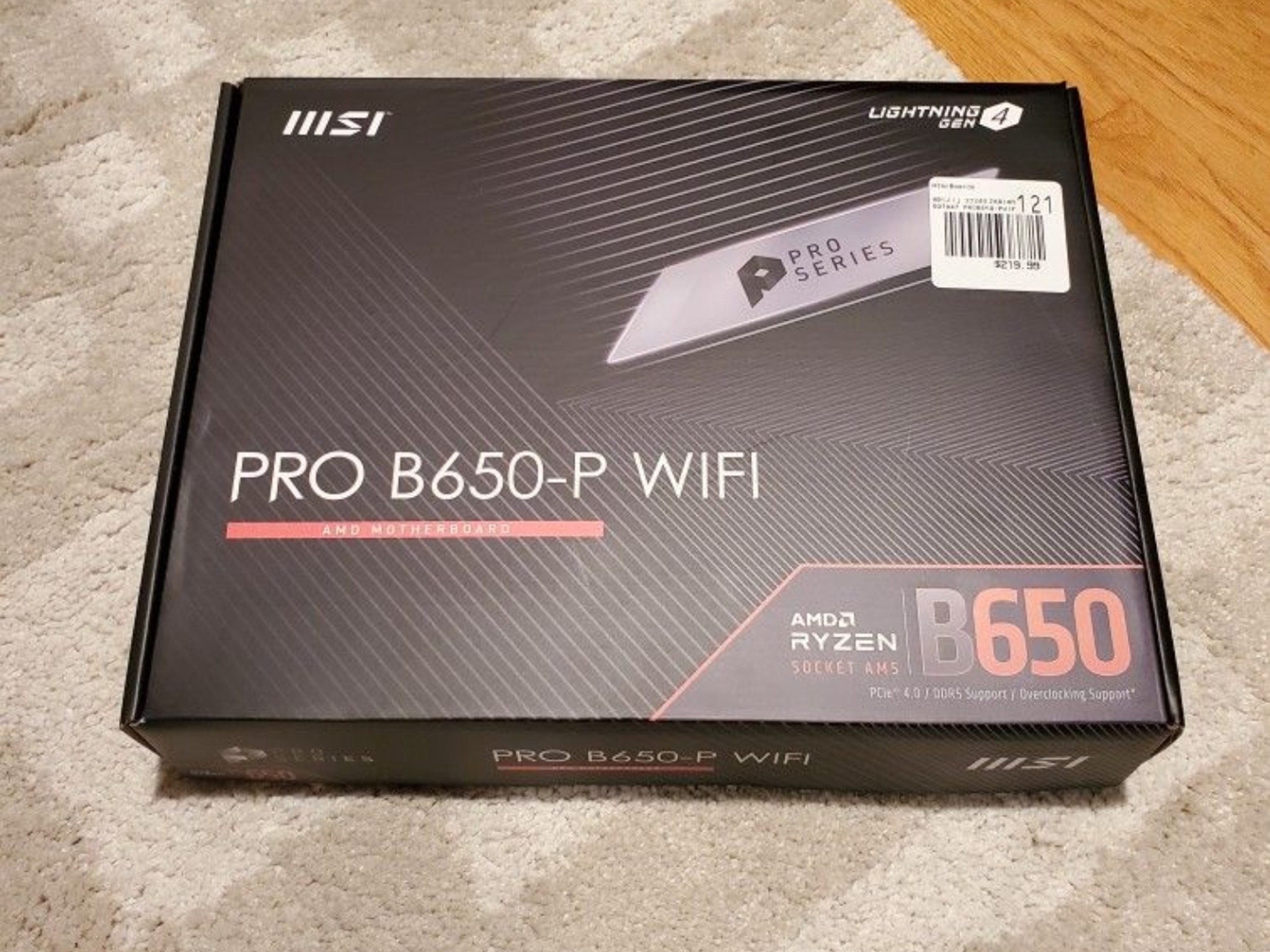 MSI PRO B650-P WIFI AM5 ATX
