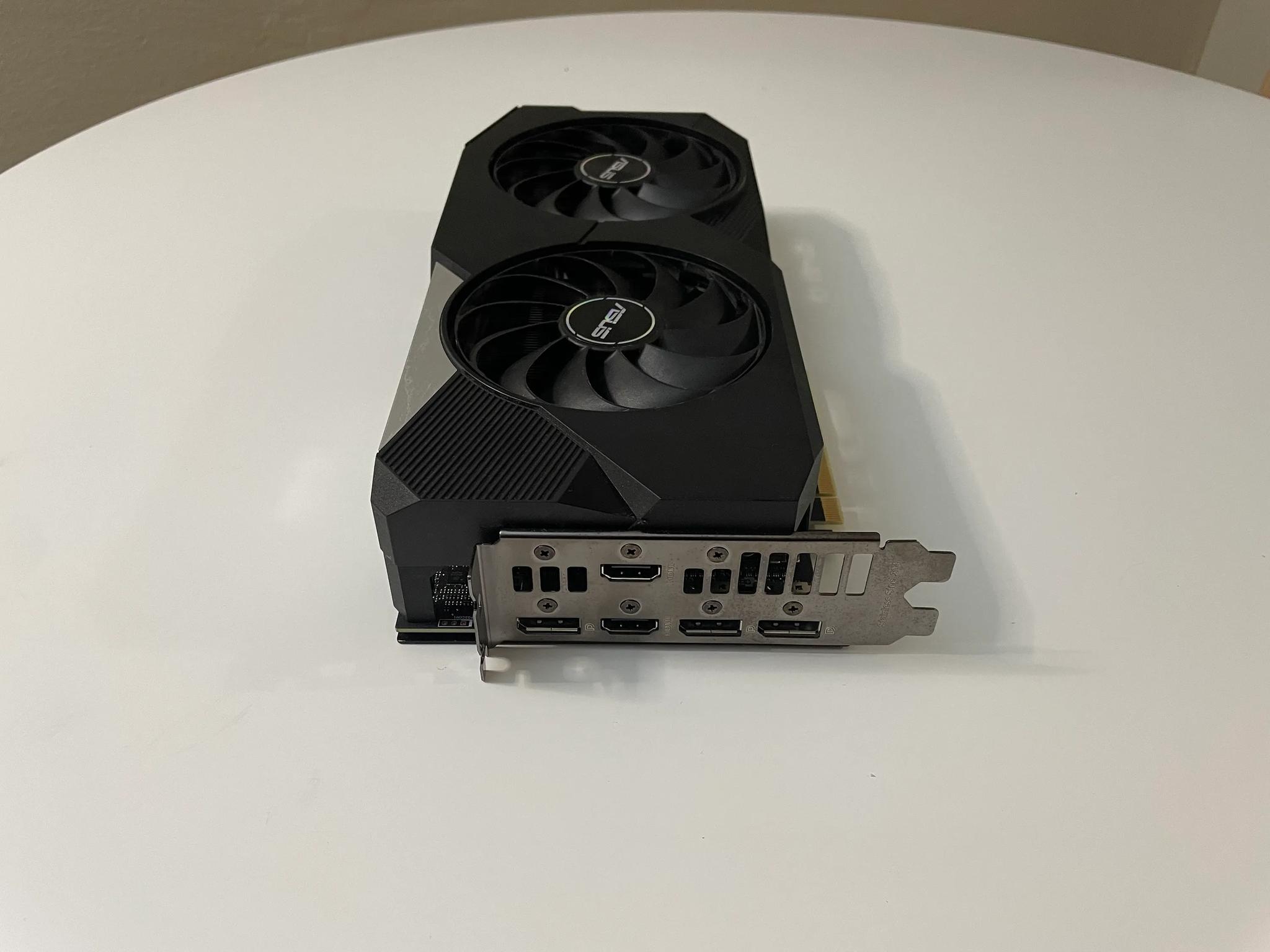 🔥 SALE!! - ASUS RTX 3060ti DUAL OC Rev. V2