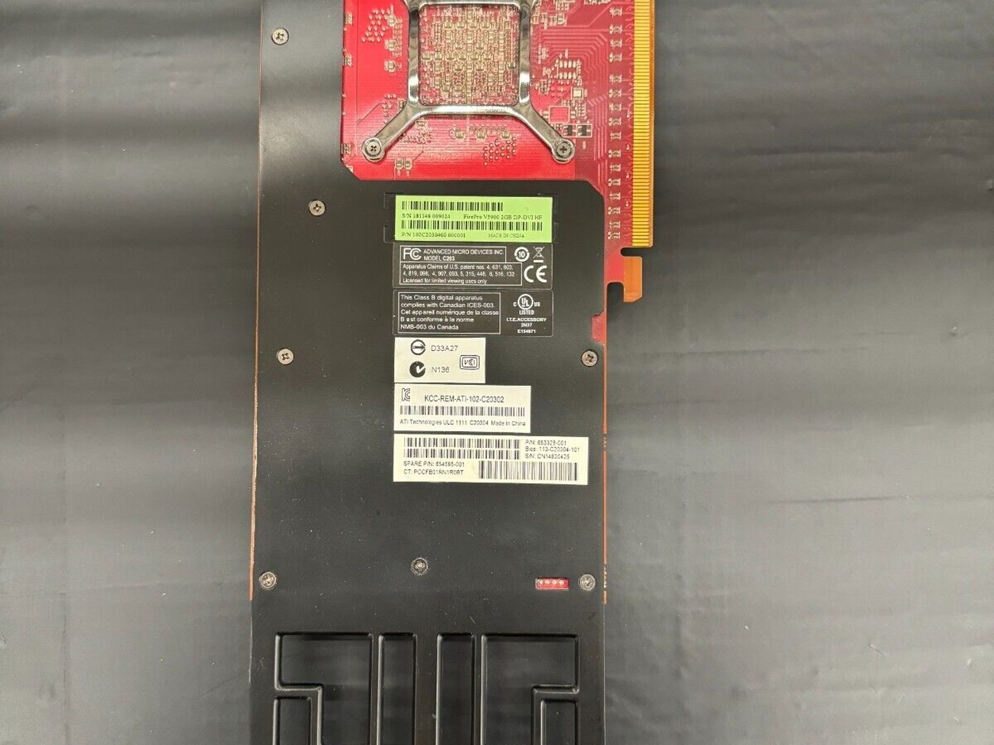AMD FirePro V5900 2GB GDDR5 Graphics Card - DisplayPort, DVI
