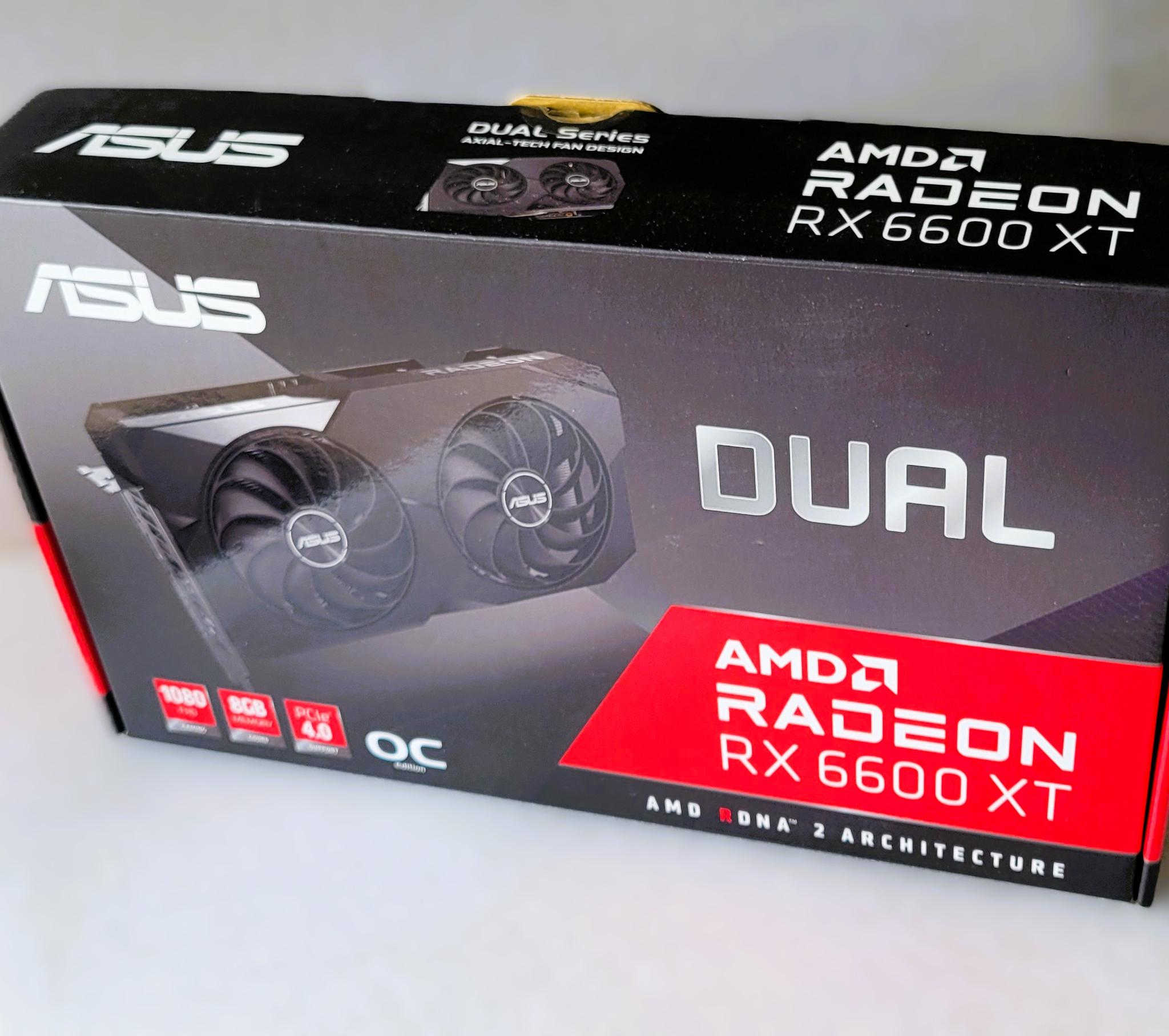 ASUS Dual Radeon RX 6600 XT