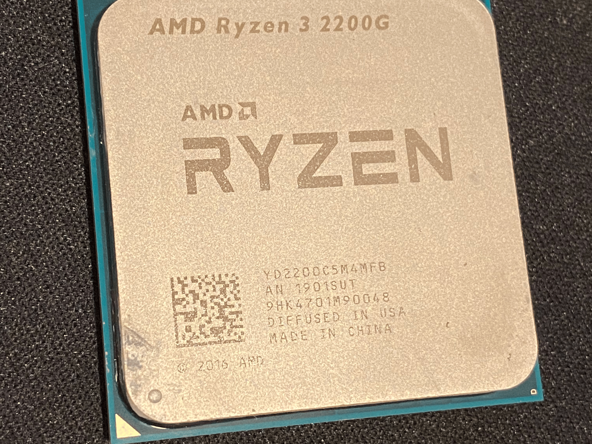 *Bent Pins* Ryzen 3 3200G
