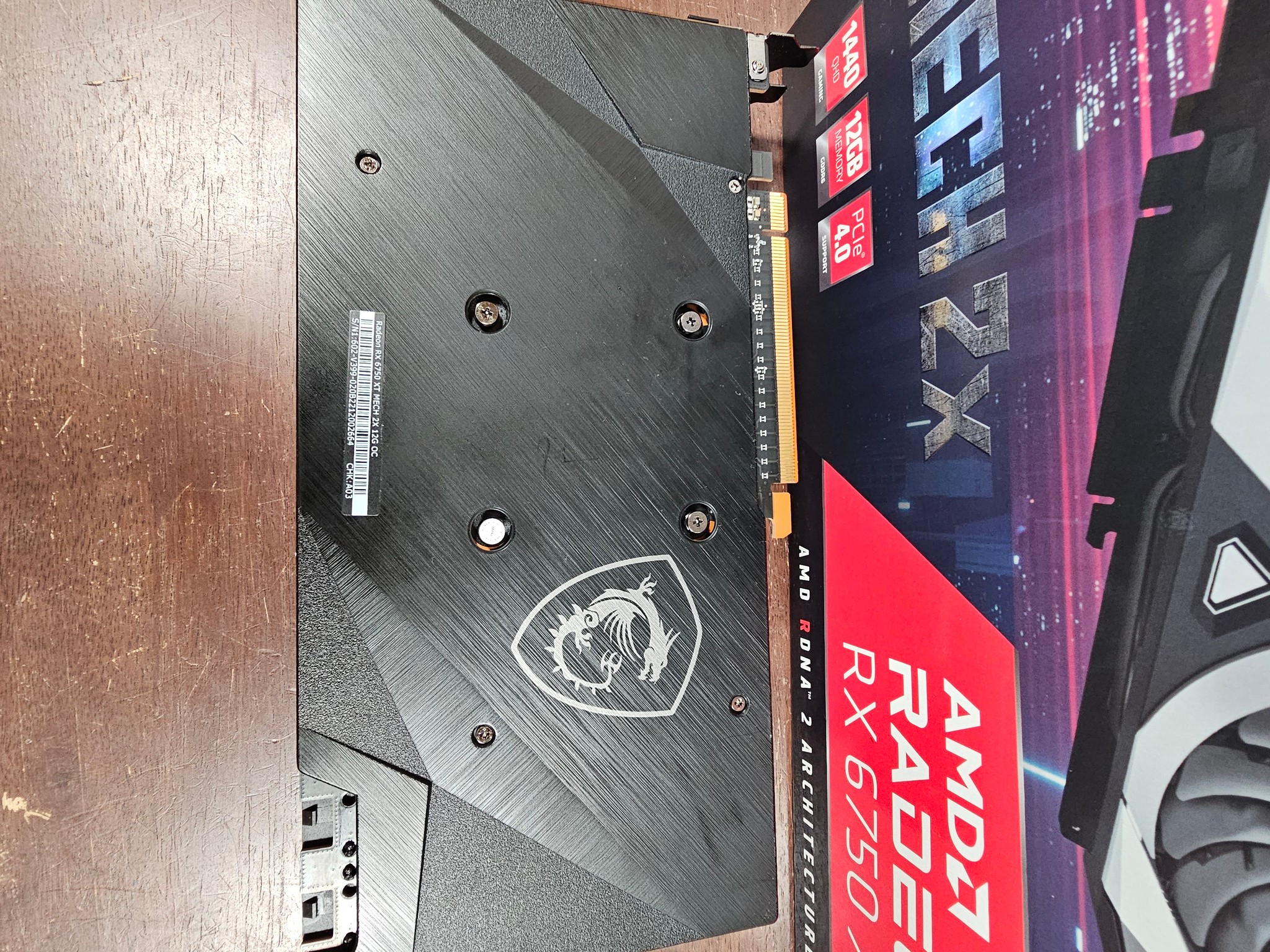 MSI MECH 2X OC Radeon RX 6750 XT