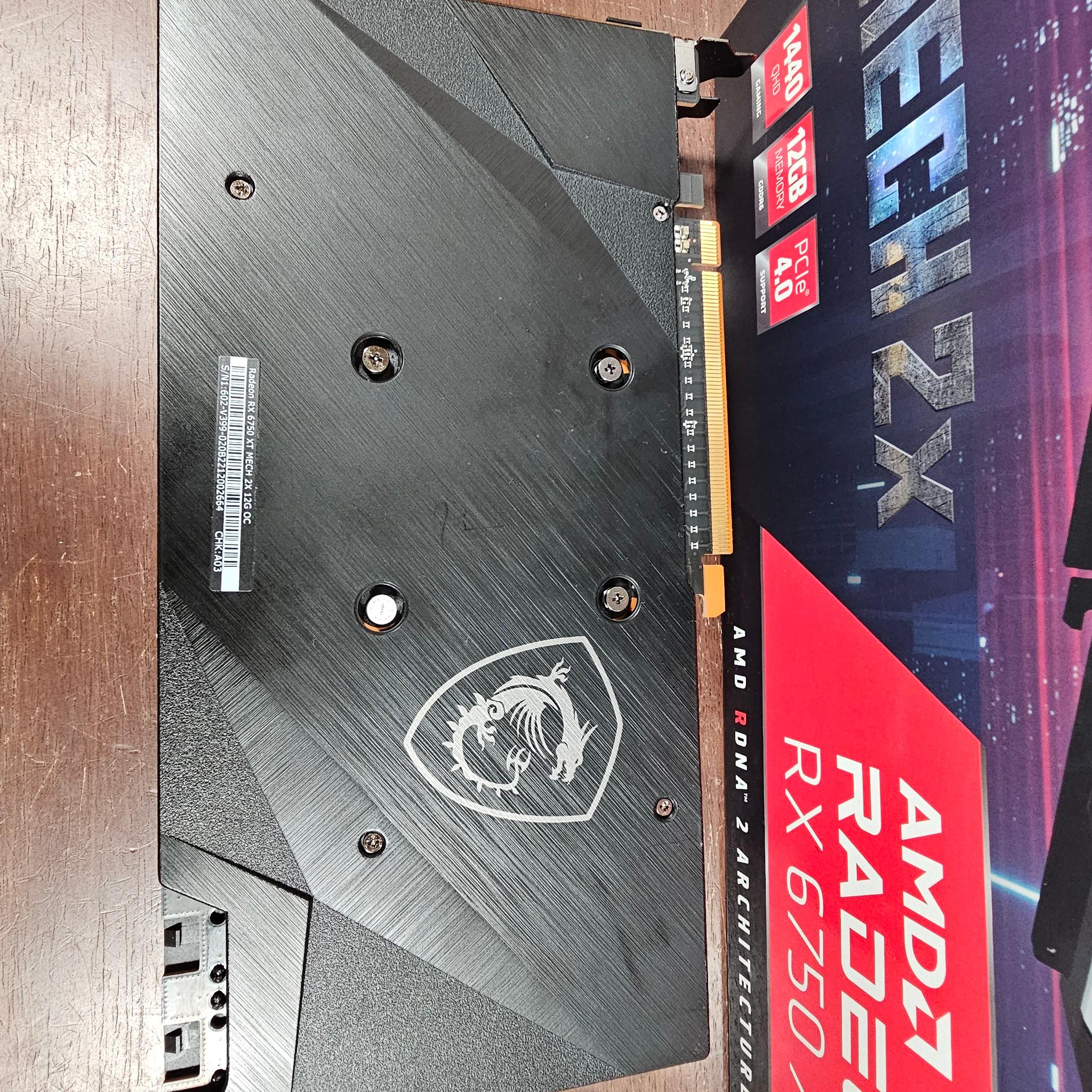 MSI MECH 2X OC Radeon RX 6750 XT
