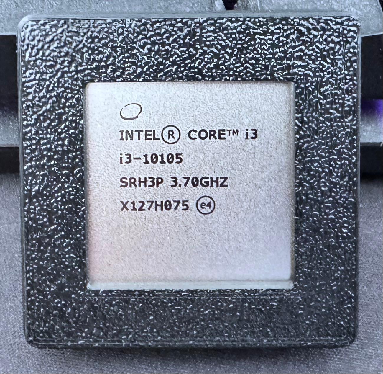 Intel Core i3-10105