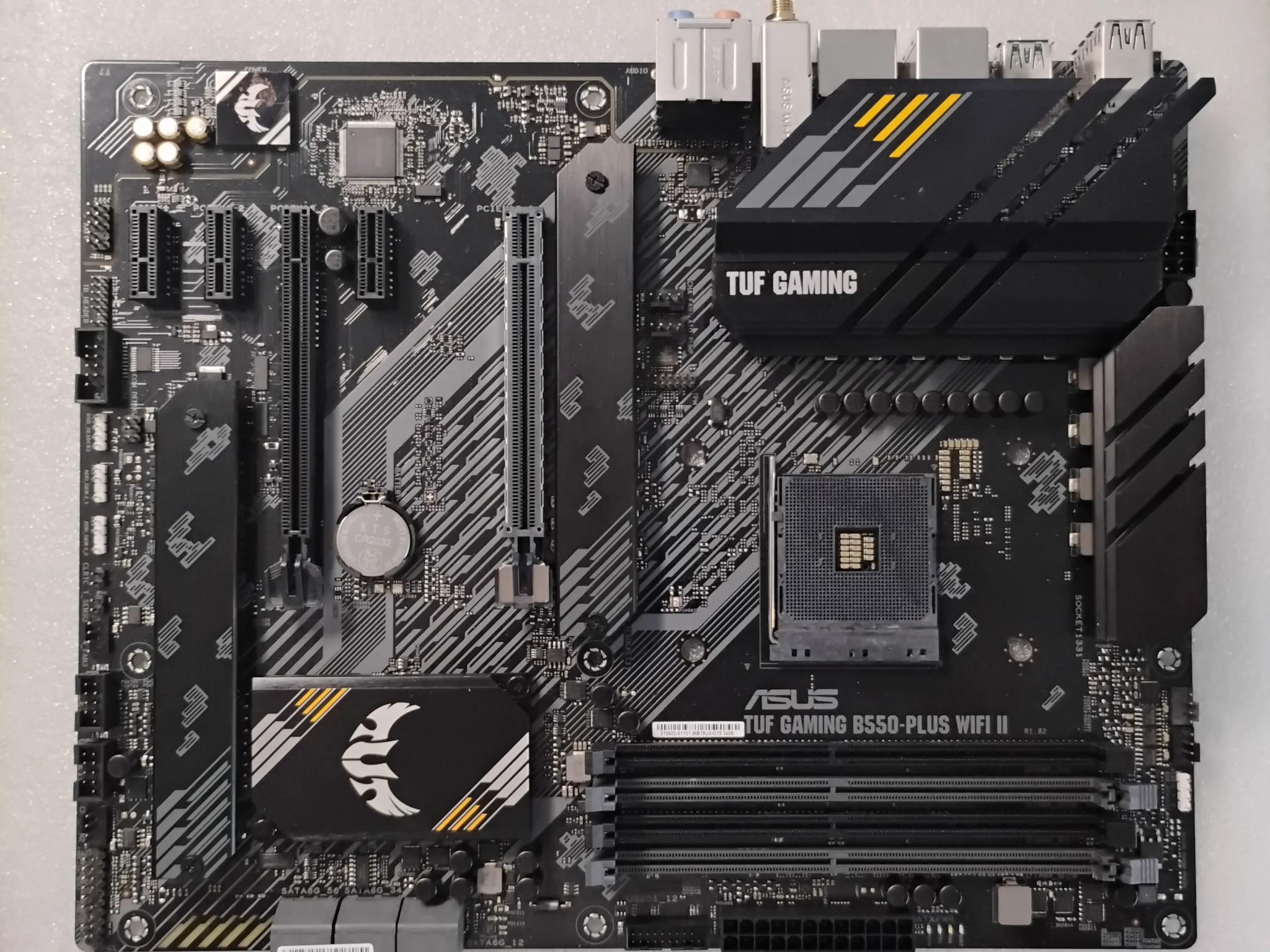 🦾 TUF GAMING B550-PLUS WIFI II Motherboard 🦾 PCIe 4.0 | Wi-Fi 6 | USB 3.2 Gen2 | 2.5 Gb Eth | AM4