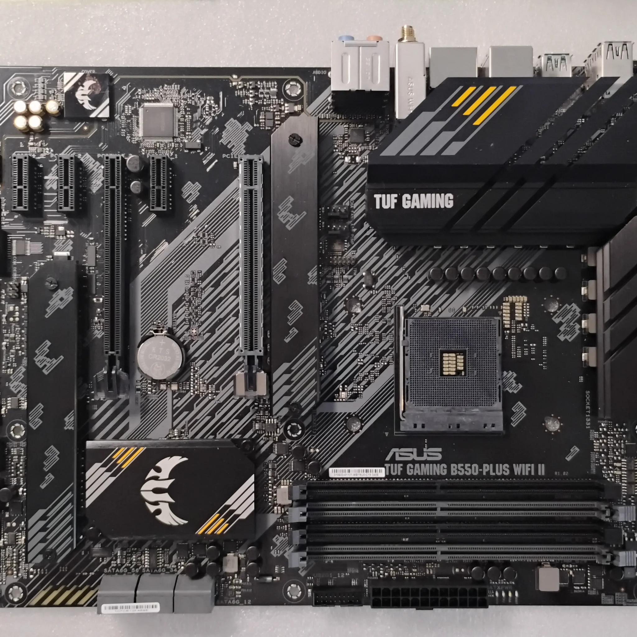 🦾 TUF GAMING B550-PLUS WIFI II Motherboard 🦾 PCIe 4.0 | Wi-Fi 6 | USB 3.2 Gen2 | 2.5 Gb Eth | AM4