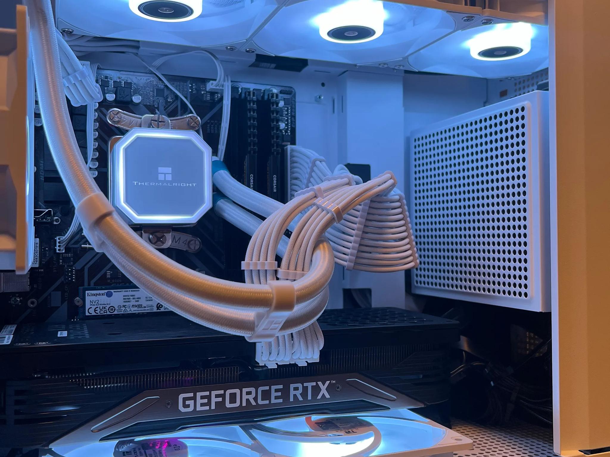 📦🤍 White Box 📦🤍 | RTX 3070 Mini Liquid Cooled PC | Ryzen 5 | 16GB RAM | 1TB Fast SSD