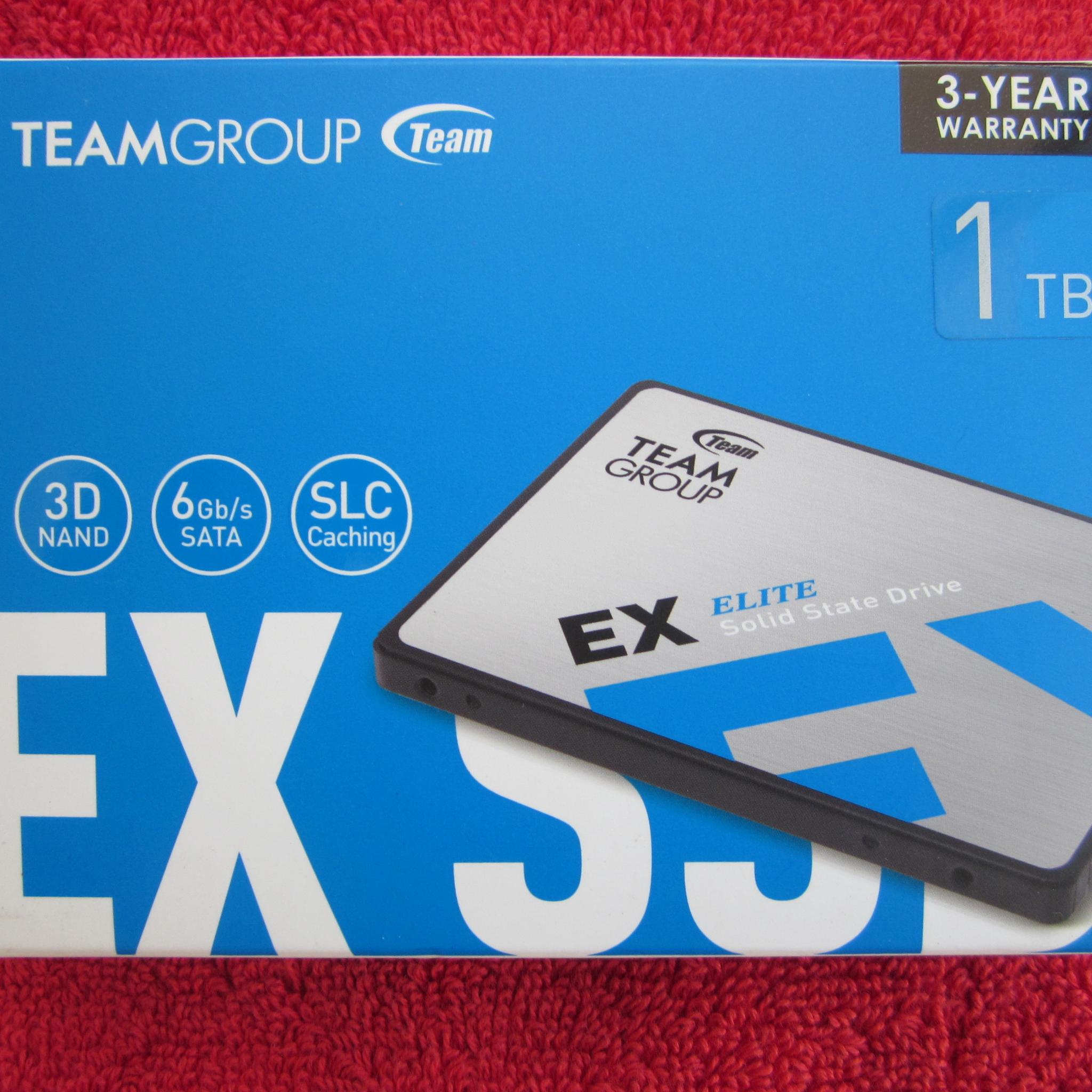 NEW SEALED Team Group EX2 2.5" 1TB SATA III SSD T253E2001T0C101