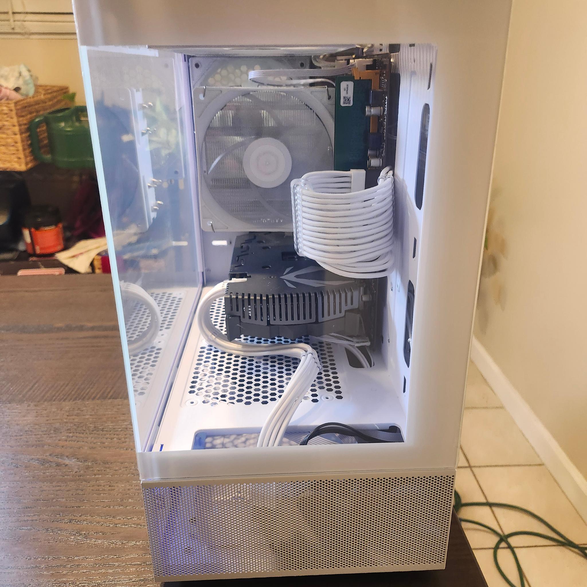 All White Gaming PC | Ryzen 5 3600 | GTX 1660 Ti | 16GB RAM | 512GB NVMe