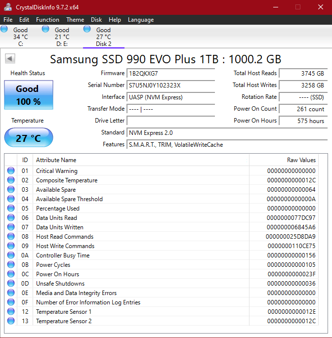 Samsung 1TB 990 EVO Plus - Offers Open