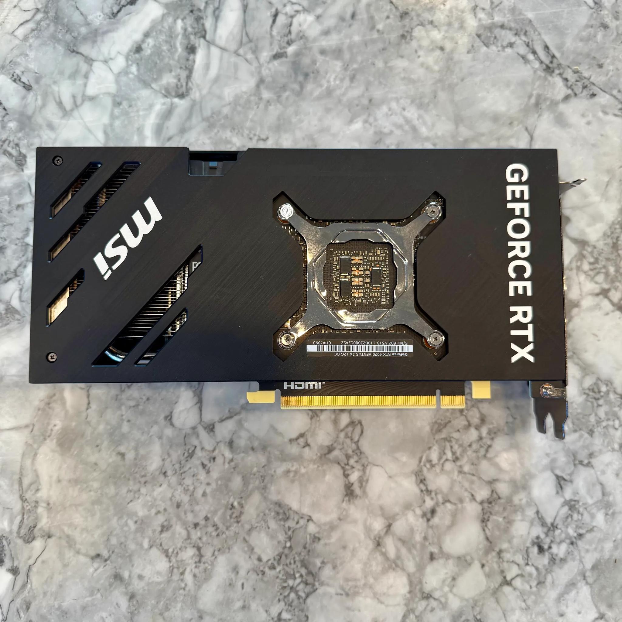 MSI Ventus 2X OC RTX 4070