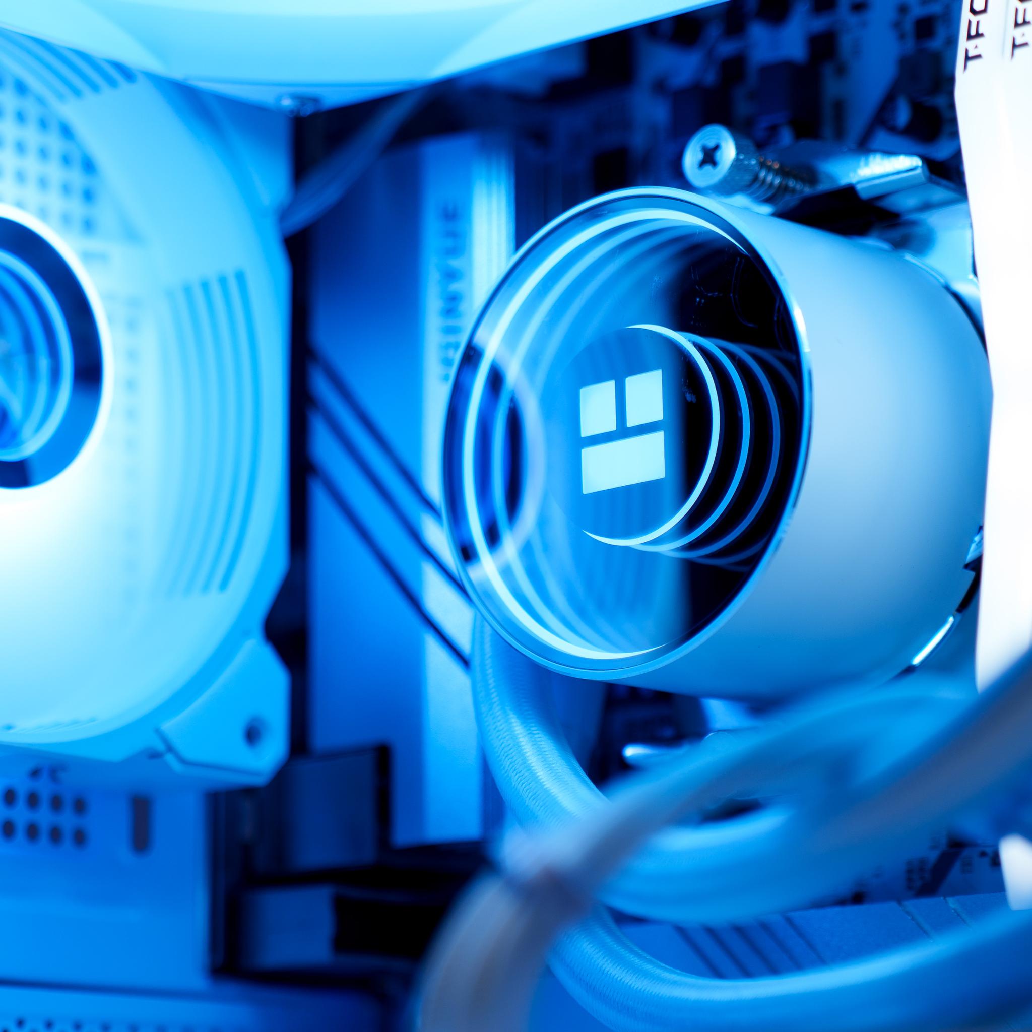 Pure White Gaming PC | Ryzen 5 7600x | Intel B580 | 32GB DDR5 RAM | 1TB m.2