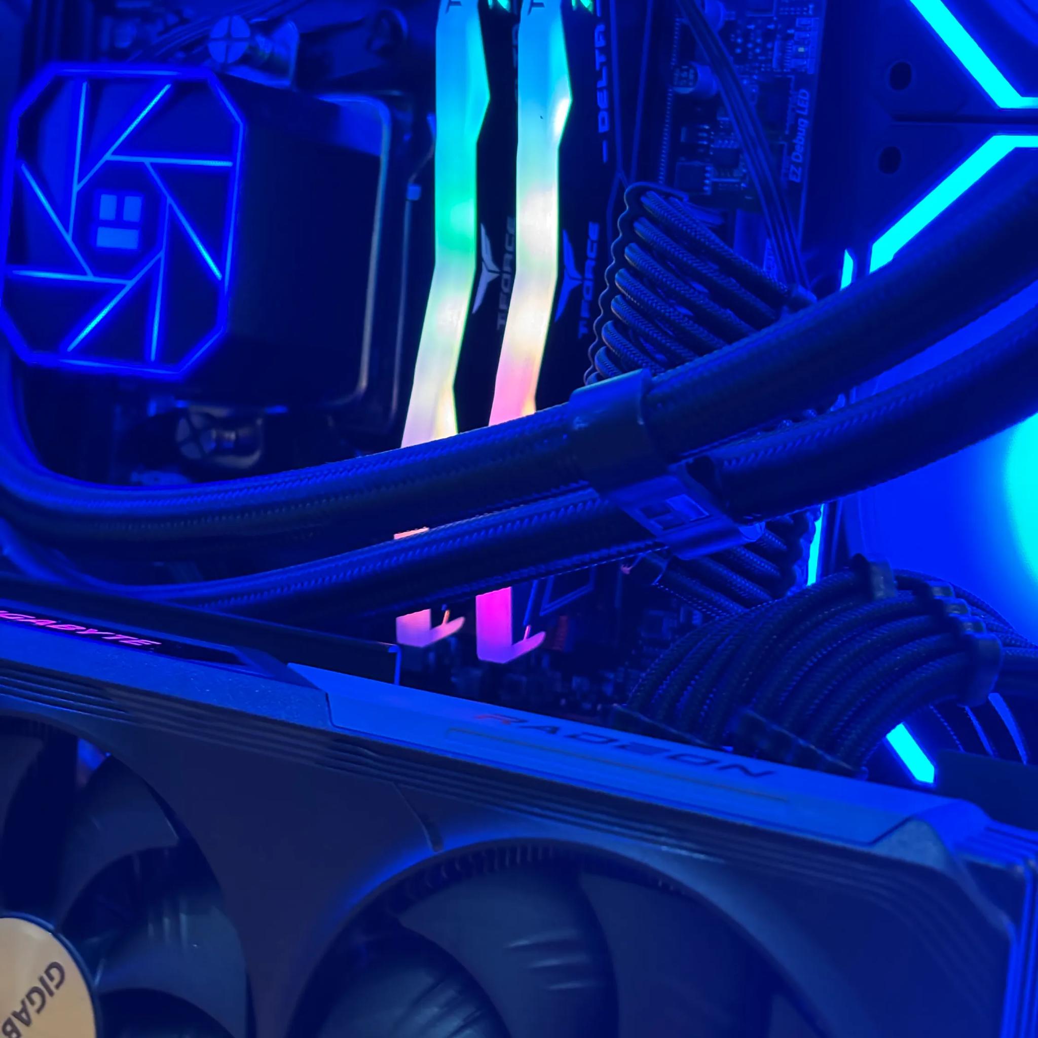 🌊 Riptide V2| R7 7700X, RX7700XT, 32GB DDR5, 2TB M.2 SSD, WIFI, LIQUID COOLED