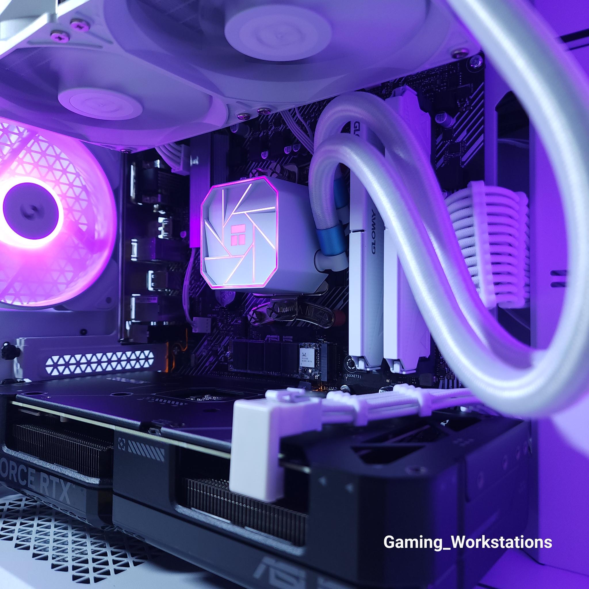 💜🤍1440p Gaming | RTX 4070 12GB | Ryzen 7 5700X | 32GB 3200MHz | 1TB M.2 NVMe SSD