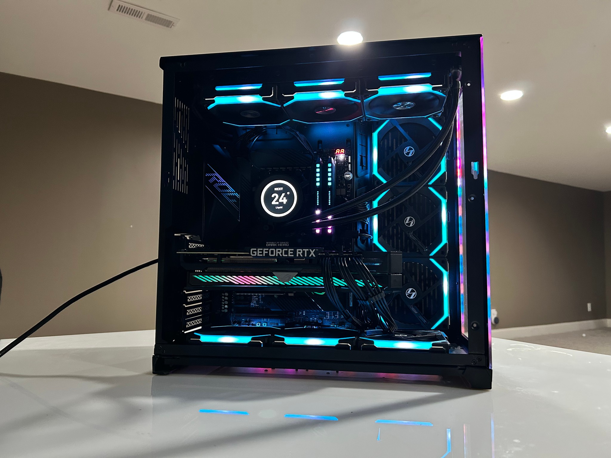 GeForce RTX 3080 Custom Gaming PC - Ryzen 9 5900X - 32GB Dominator DDR4 - ASUS Crosshair Dark Hero