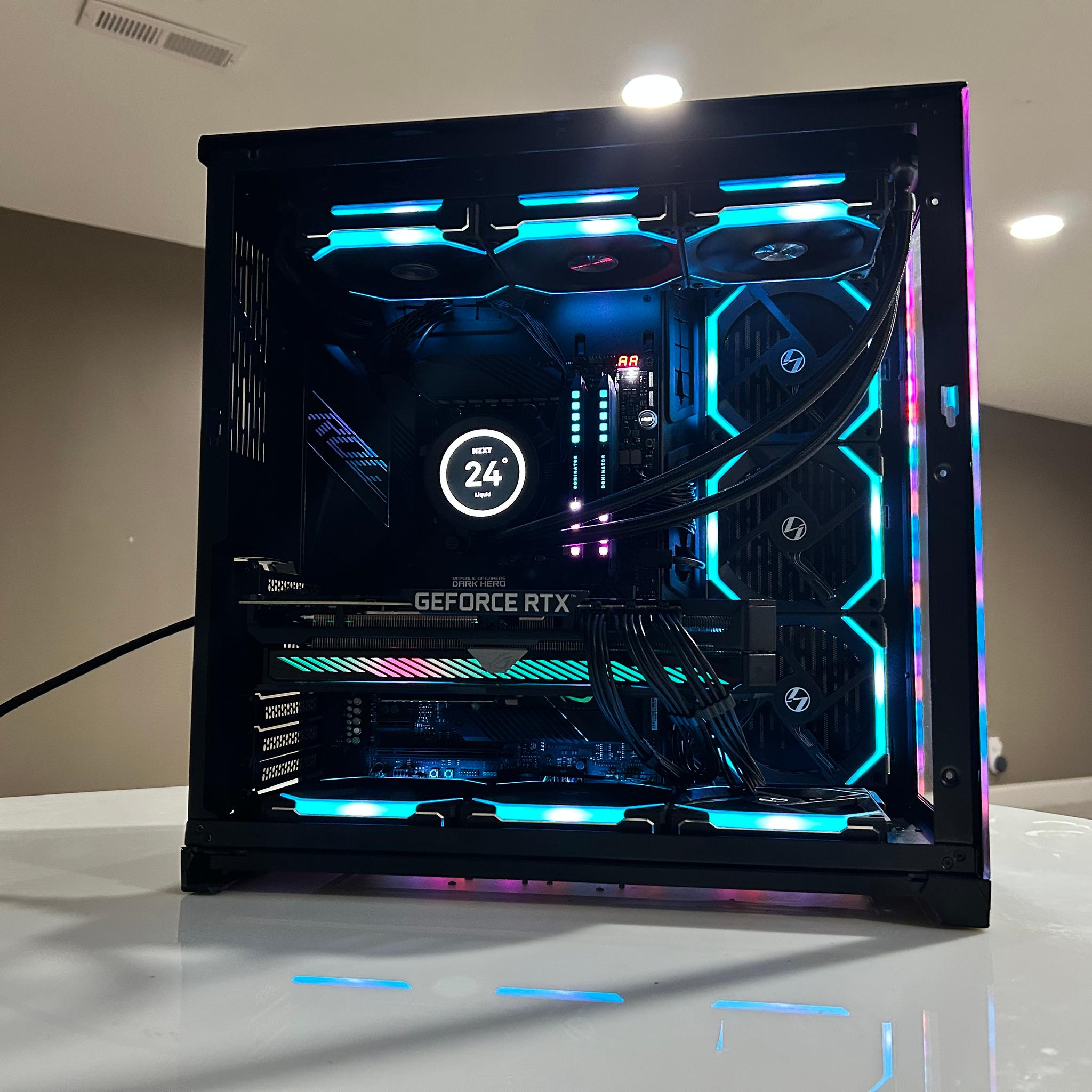 GeForce RTX 3080 Custom Gaming PC - Ryzen 9 5900X - 32GB Dominator DDR4 - ASUS Crosshair Dark Hero