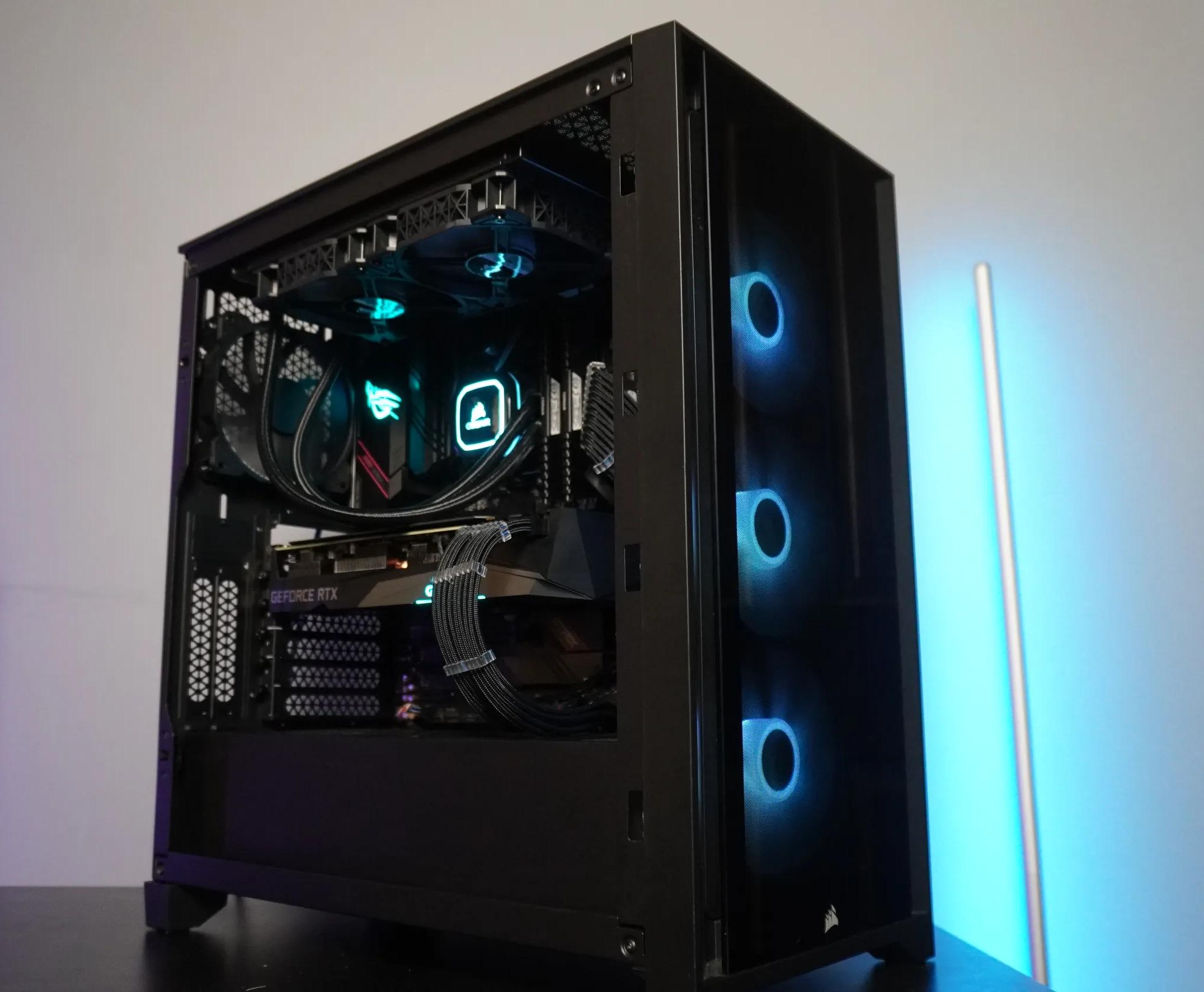 🖤STEALTH🖤 GAMING MACHINE 💚RTX 3070 🧡Ryzen 9 5900x | 2TB NVME | 32GB DDR4 | WIFI