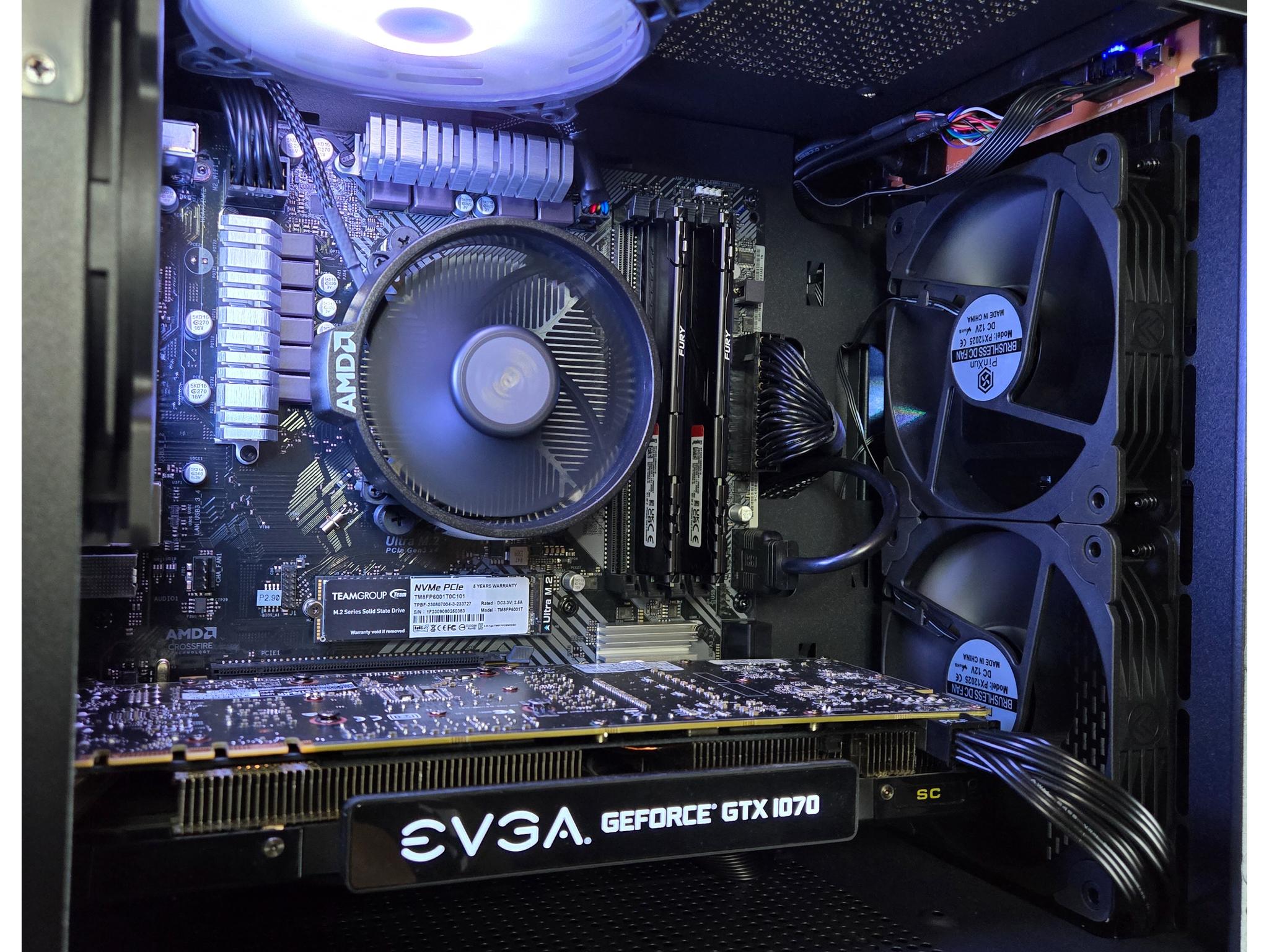 GTX 1070 8GB | Ryzen 5 2600 | Wi-Fi | 1080p Gaming PC