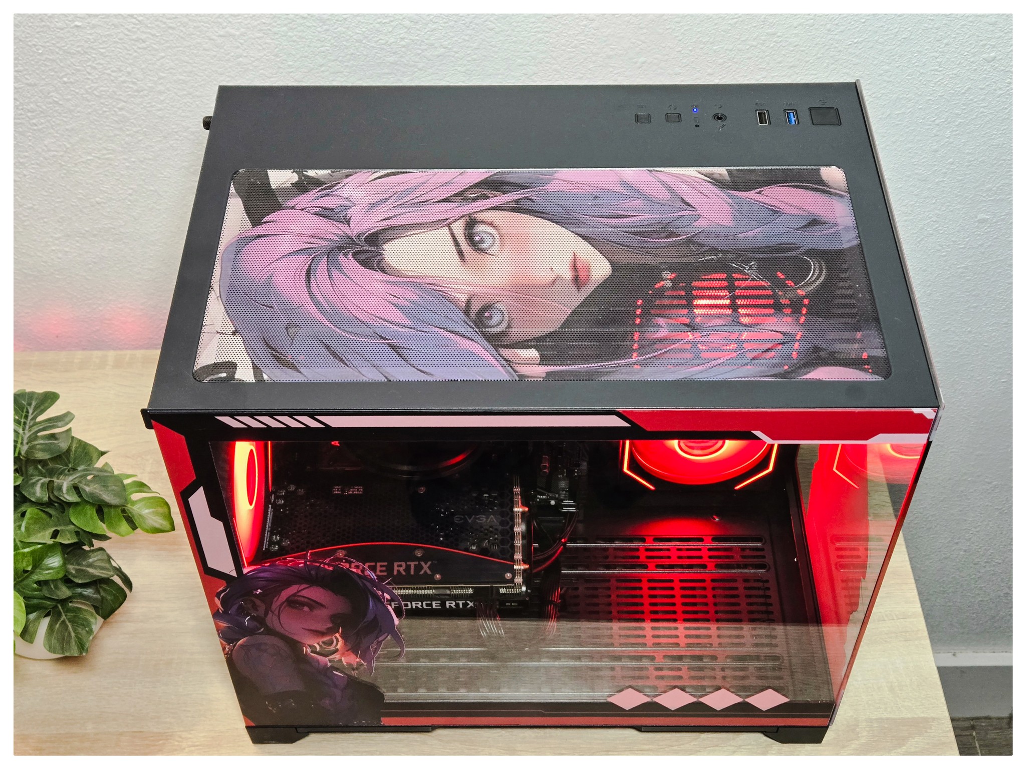 RTX 3050 | Ryzen 5 5500 | 1TB SSD | Leauge Of Legends Jinx PC