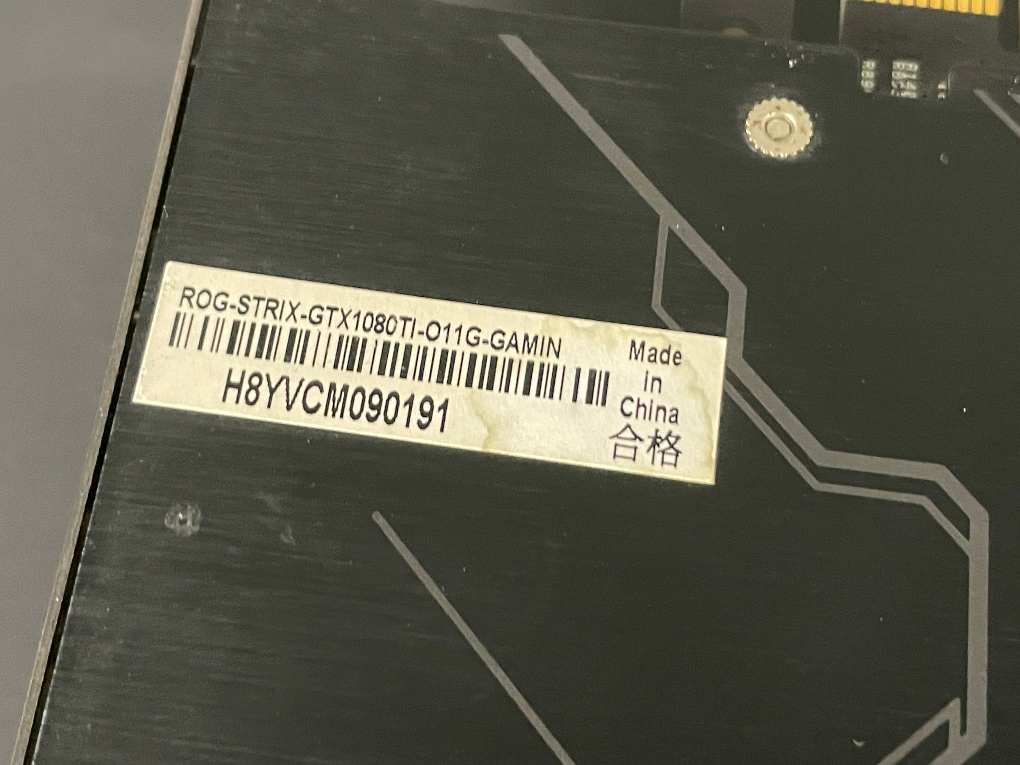 ASUS ROG STRIX GeForce GTX 1080 TI 11GB | Free Shipping