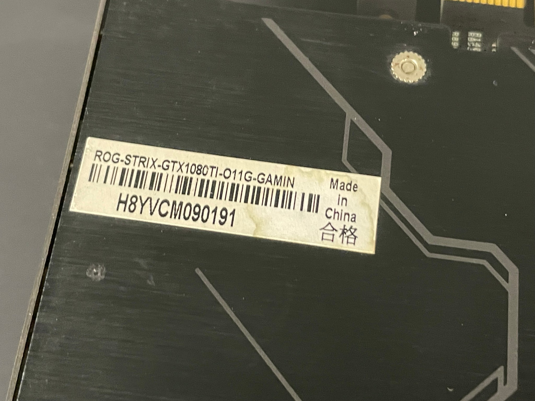 ASUS ROG STRIX GeForce GTX 1080 TI 11GB | Free Shipping