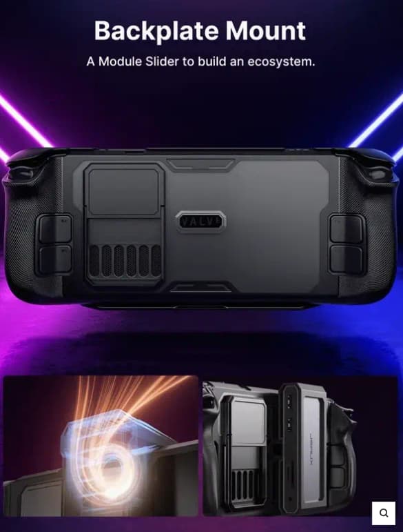 ModCase for Steam Deck w/ Turbine Cooler