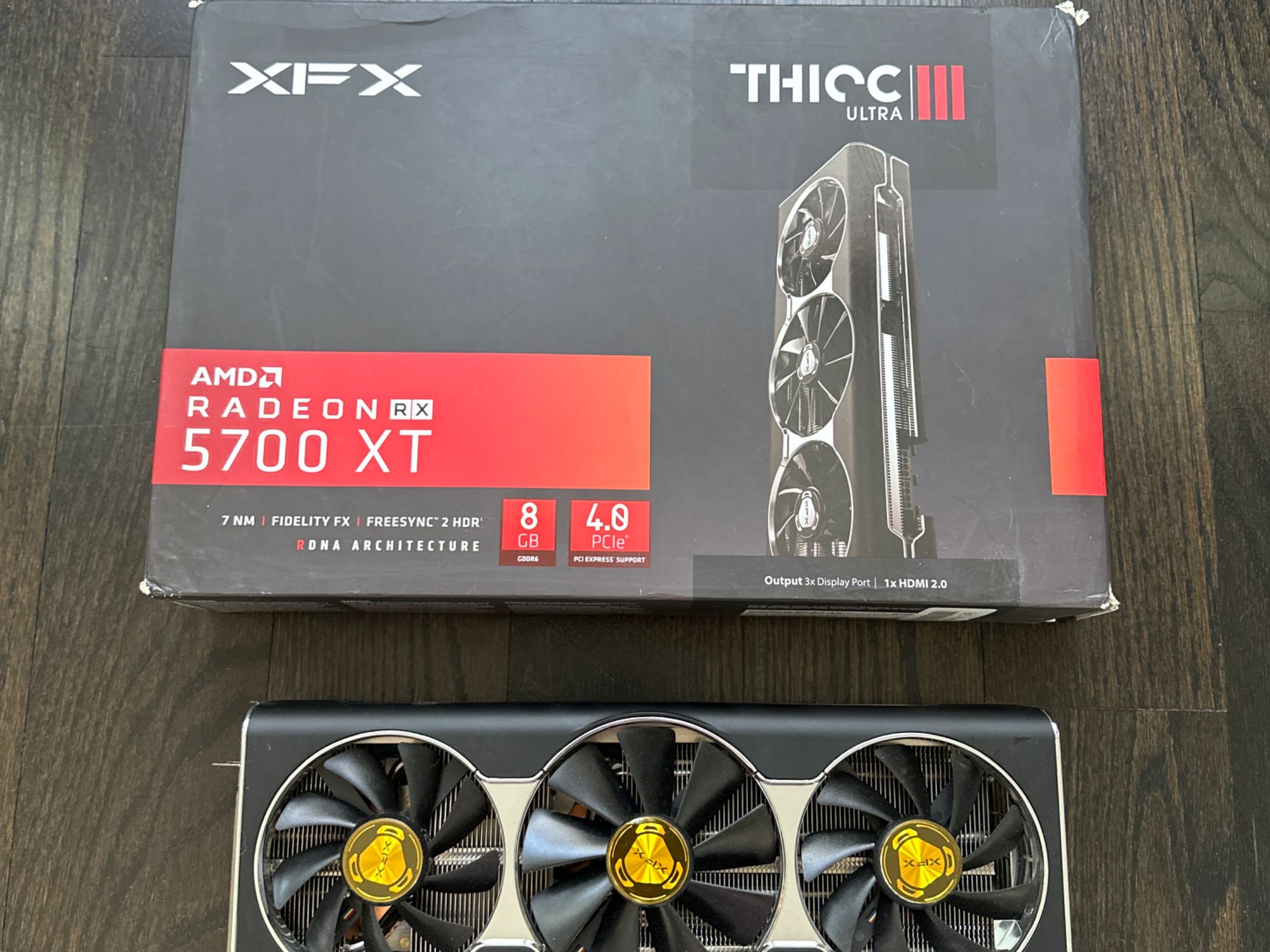AMD Radeon 5700XT XFX Ultra Series