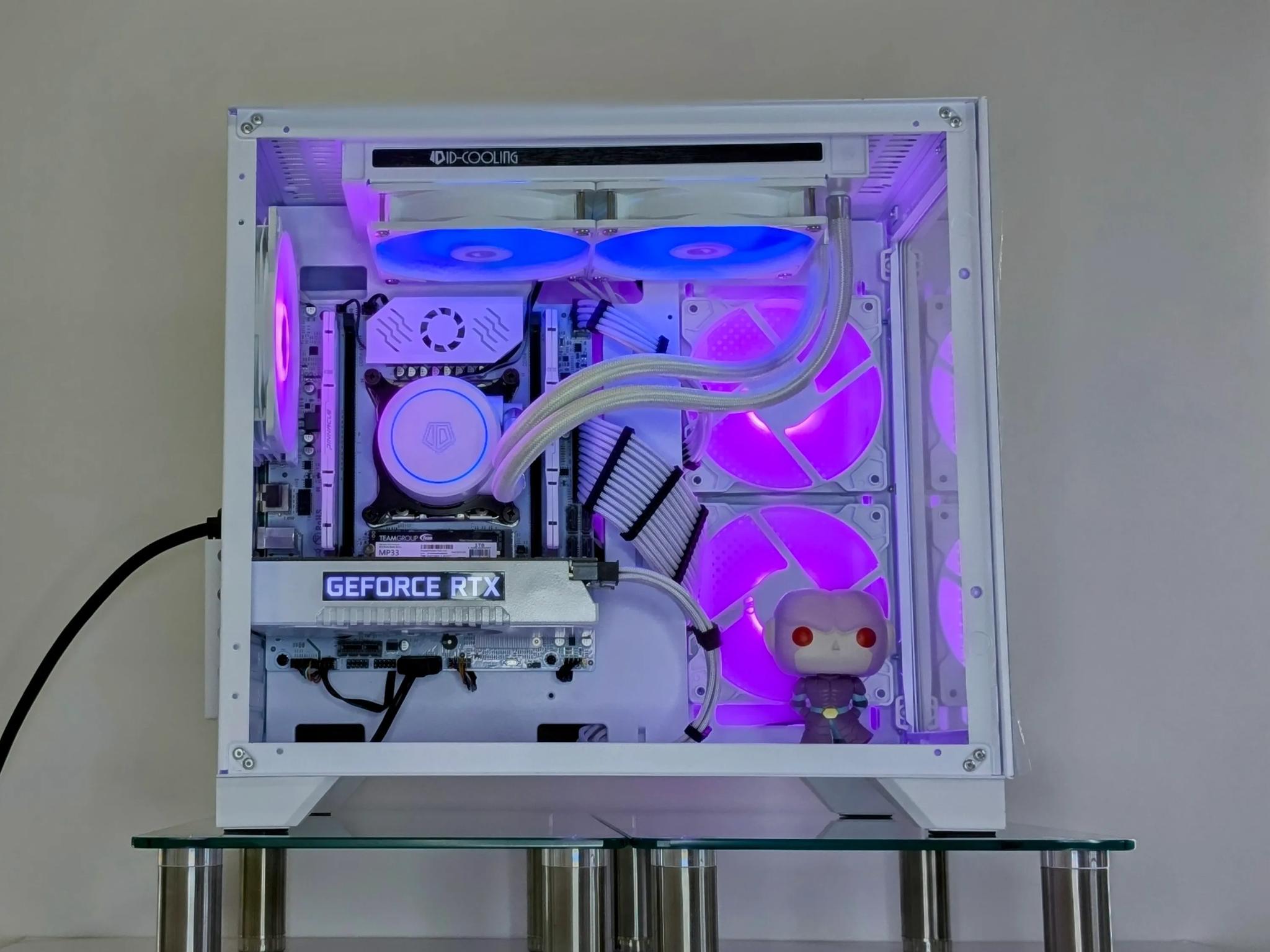 ⚪️ALL/WHITE HiT⚪️Liquid-Cooled💧⚪️RTX 2060⚪️I7-5930K@4.3GHz⚪️16GB(2x8GB) DDR4⚪️1TB PCIE SSD⚪️700w PSU