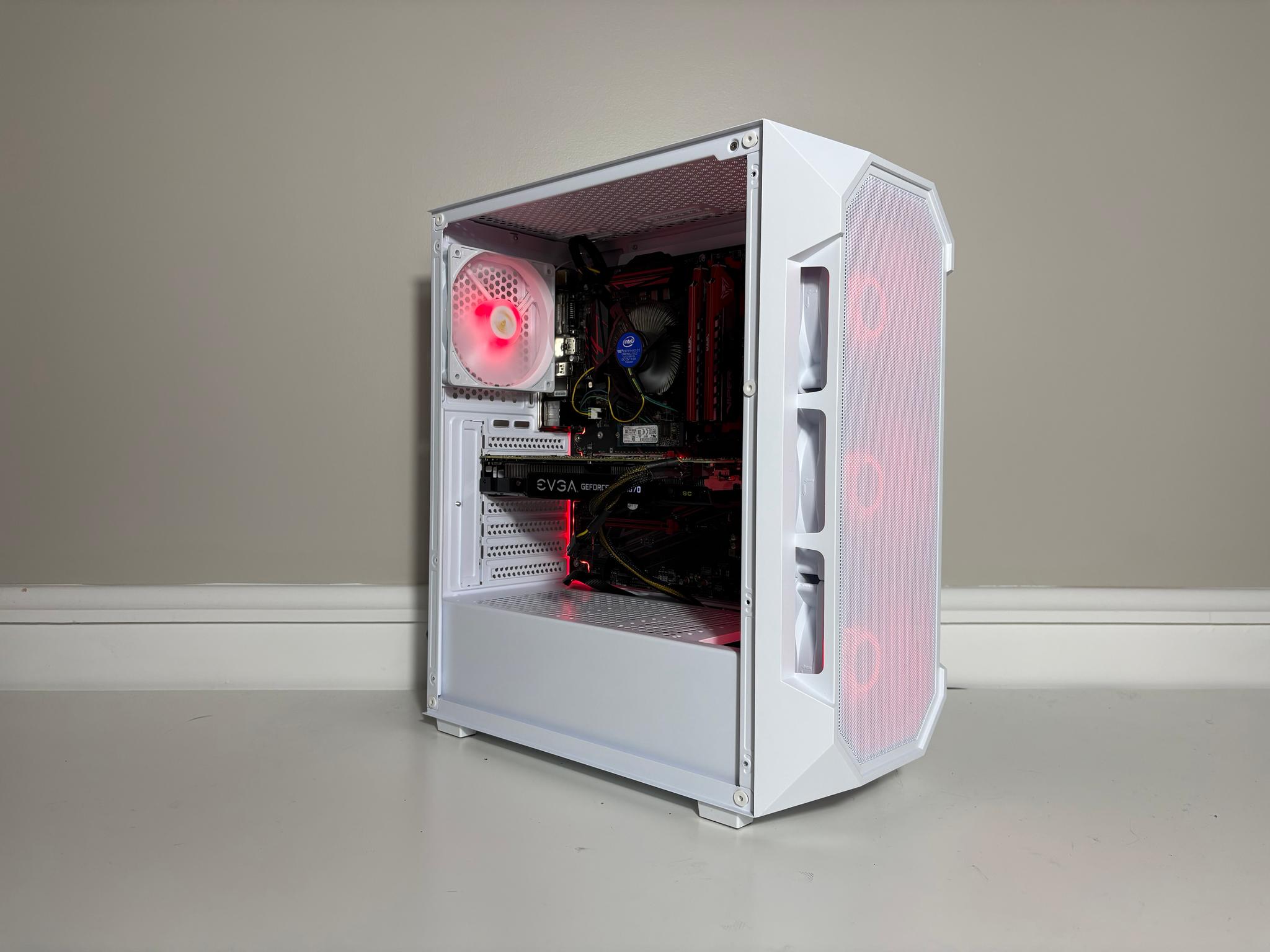 Glacier Valley (V3) Gaming PC - Intel Core i5 8500, GTX 1070, 16GB DDR4, 256GB SSD