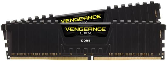 CORSAIR - VENGEANCE LPX CMK32GX4M2E3200C16 32GB (2PK X 16GB) 3200MHz DDR4