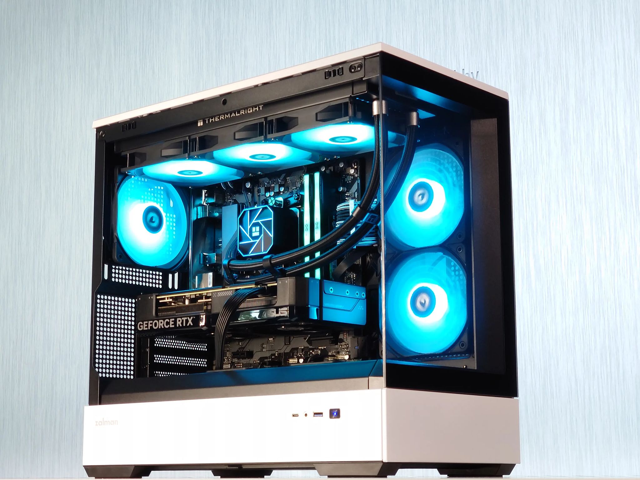 🌚🌌1440P-4K Gaming PC🔘Nvidia RTX 4070 Super 12GB🔘AMD Ryzen 7 8700F🔘32GB DDR5🔘1TB SSD