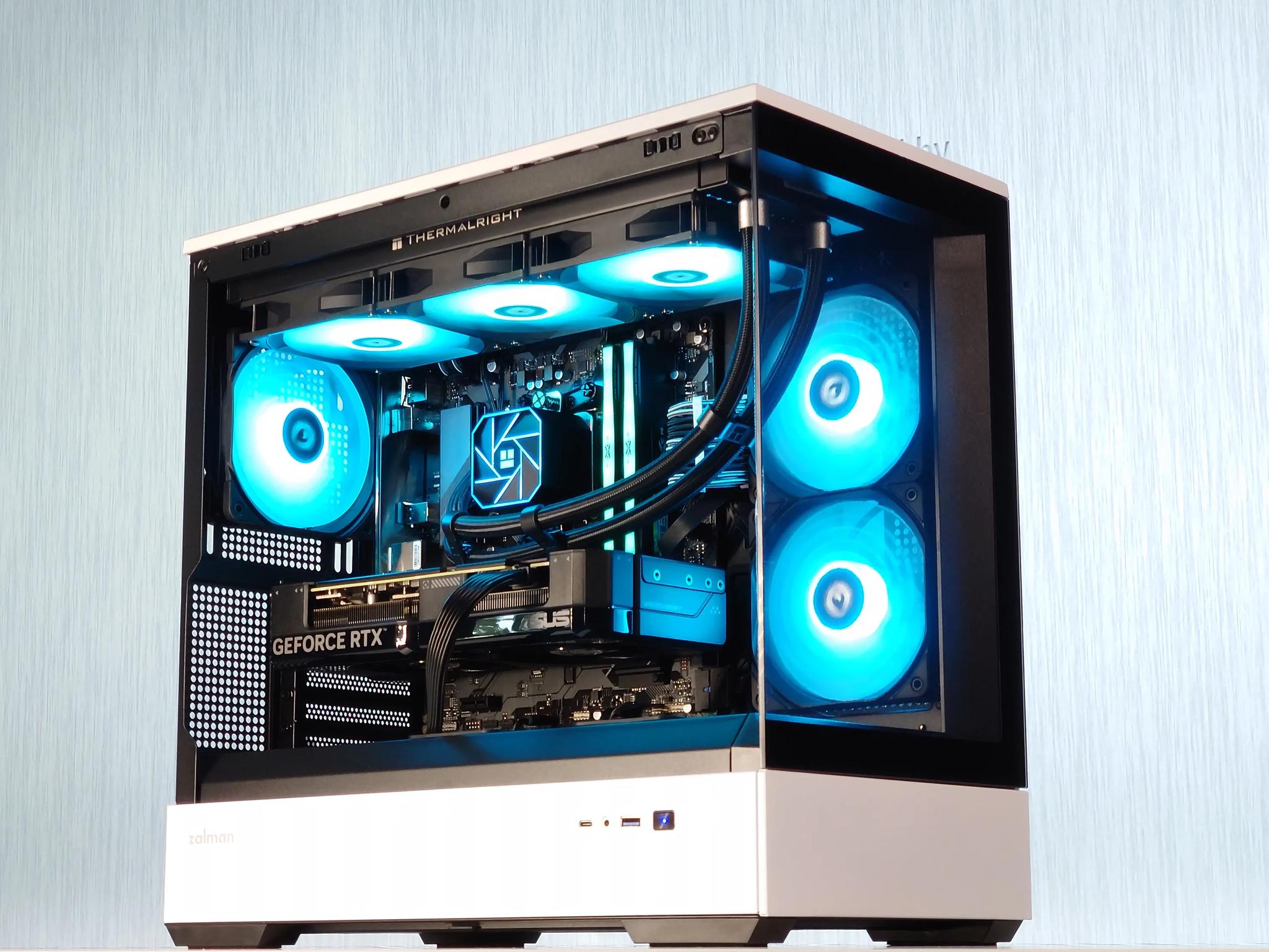 🌚🌌1440P-4K Gaming PC🔘Nvidia RTX 4070 Super 12GB🔘AMD Ryzen 7 8700F🔘32GB DDR5🔘1TB SSD