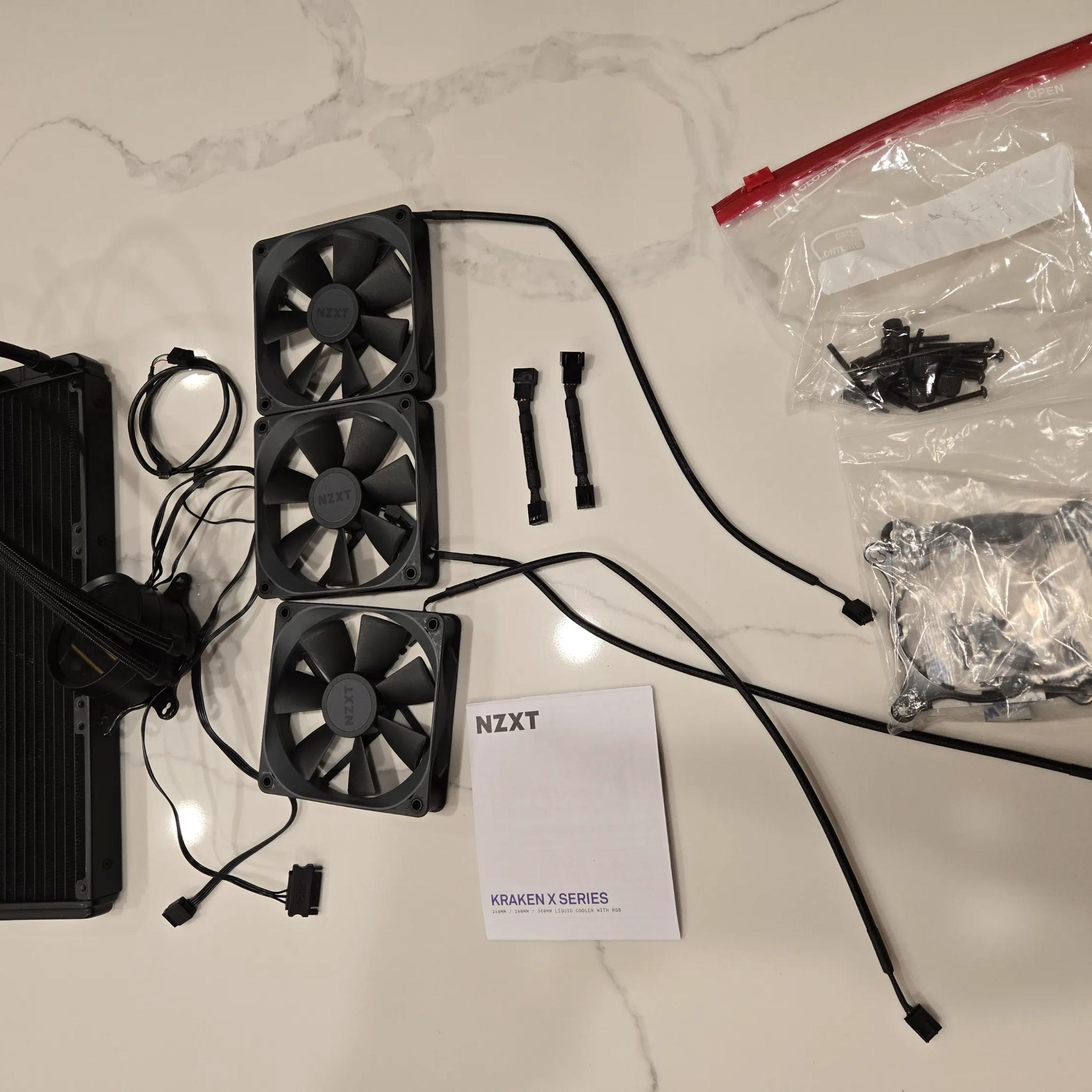 Kraken X73 360mm AIO Cooler