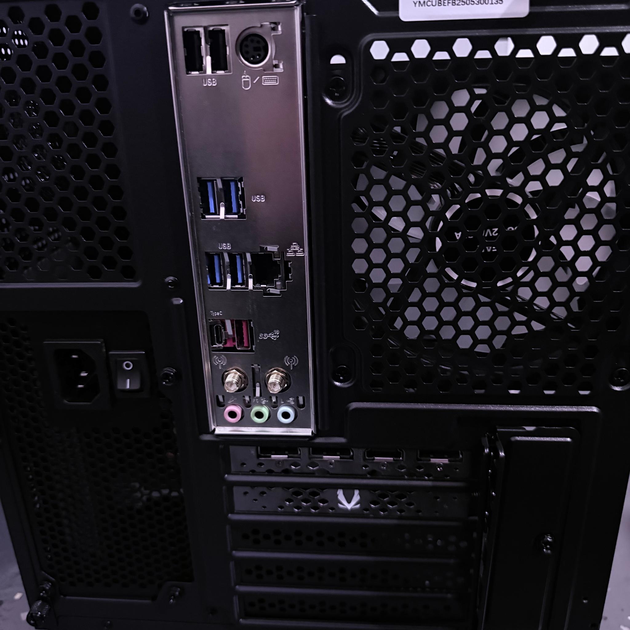 ⚫️"Obsidian Frost"❄️ | 1440p Gaming | RTX 4060 | i5 14400F | 16GB DDR5 | 1TB SSD | Free Shipping