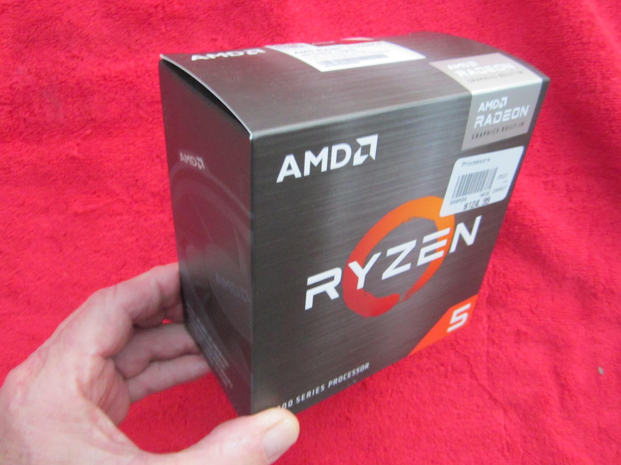 NEW! AMD Ryzen 5 5500GT 3.6/4.4 GHz AM4 CPU With Radeon Graphics