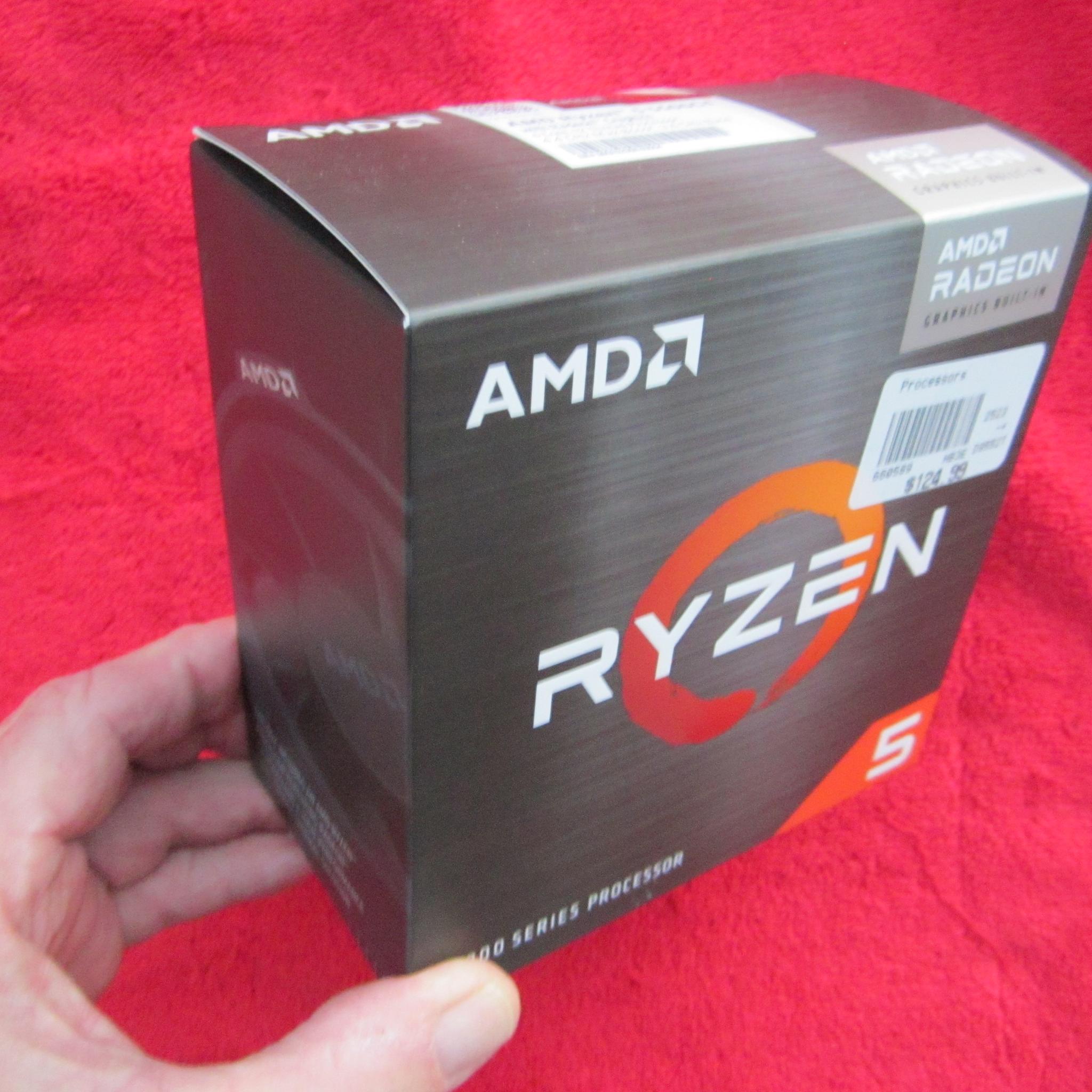 NEW! AMD Ryzen 5 5500GT 3.6/4.4 GHz AM4 CPU With Radeon Graphics