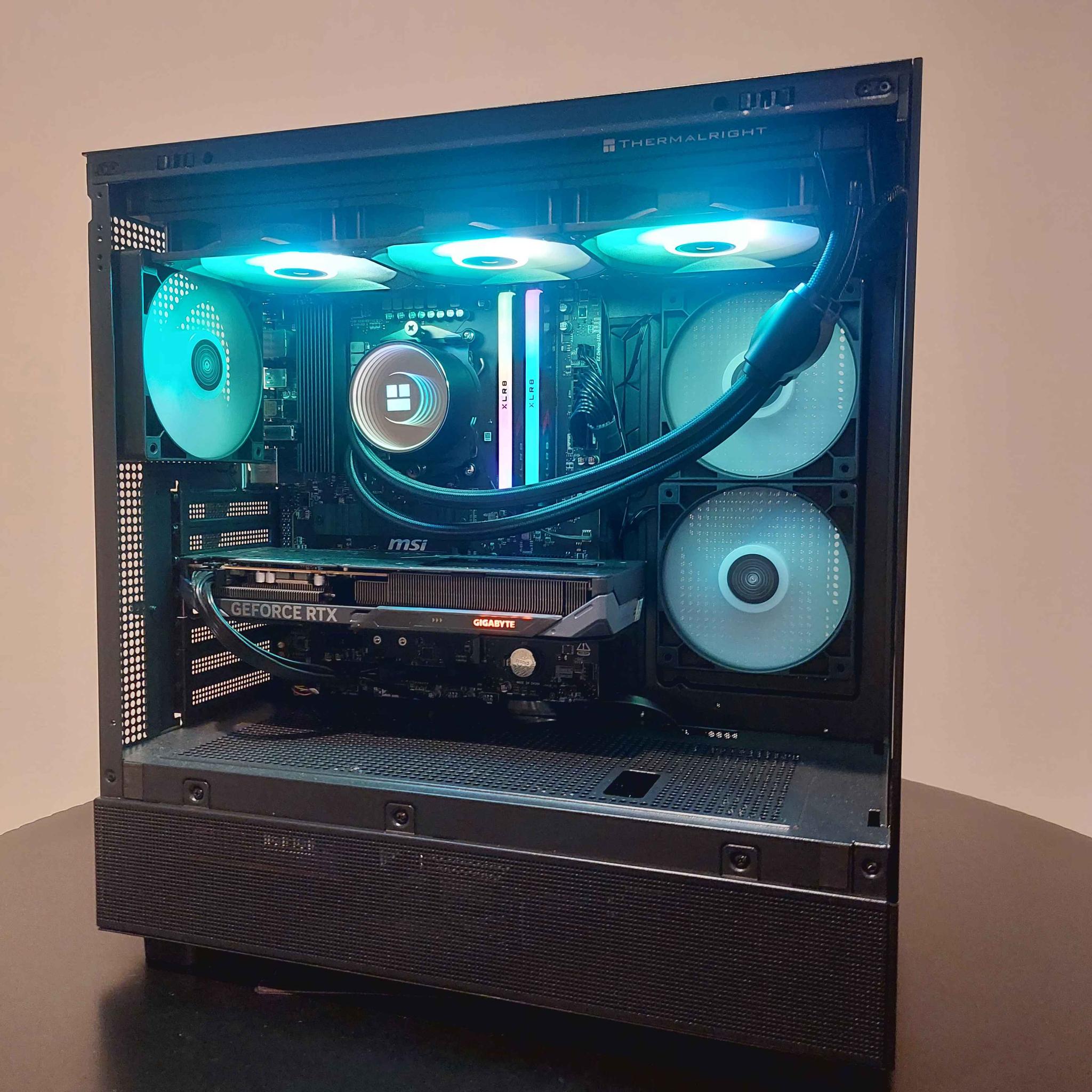 ⚡Performance⚡Ryzen 5 9600x, RTX 5060, 32 GB DDR5 RAM, Custom Built Gaming PC Windows 11
