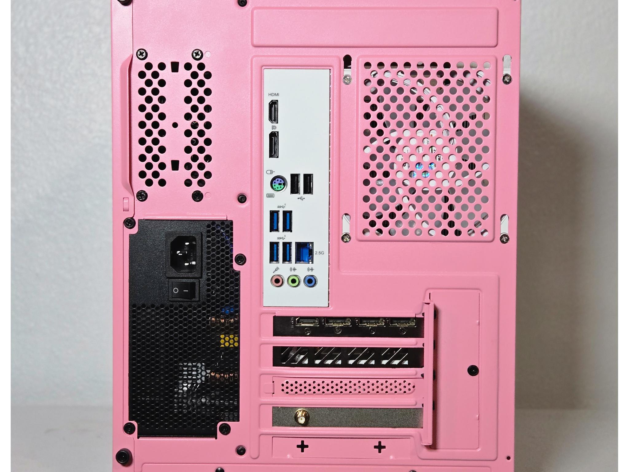 RTX 4070 | Ryzen 7 5700X3D | Wi-Fi | Pink Gaming PC