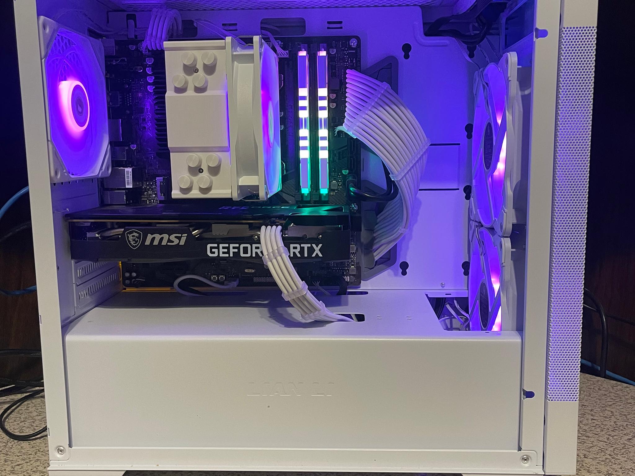 | Ice Saber | RTX 3060ti / i3 12100f | New Build |