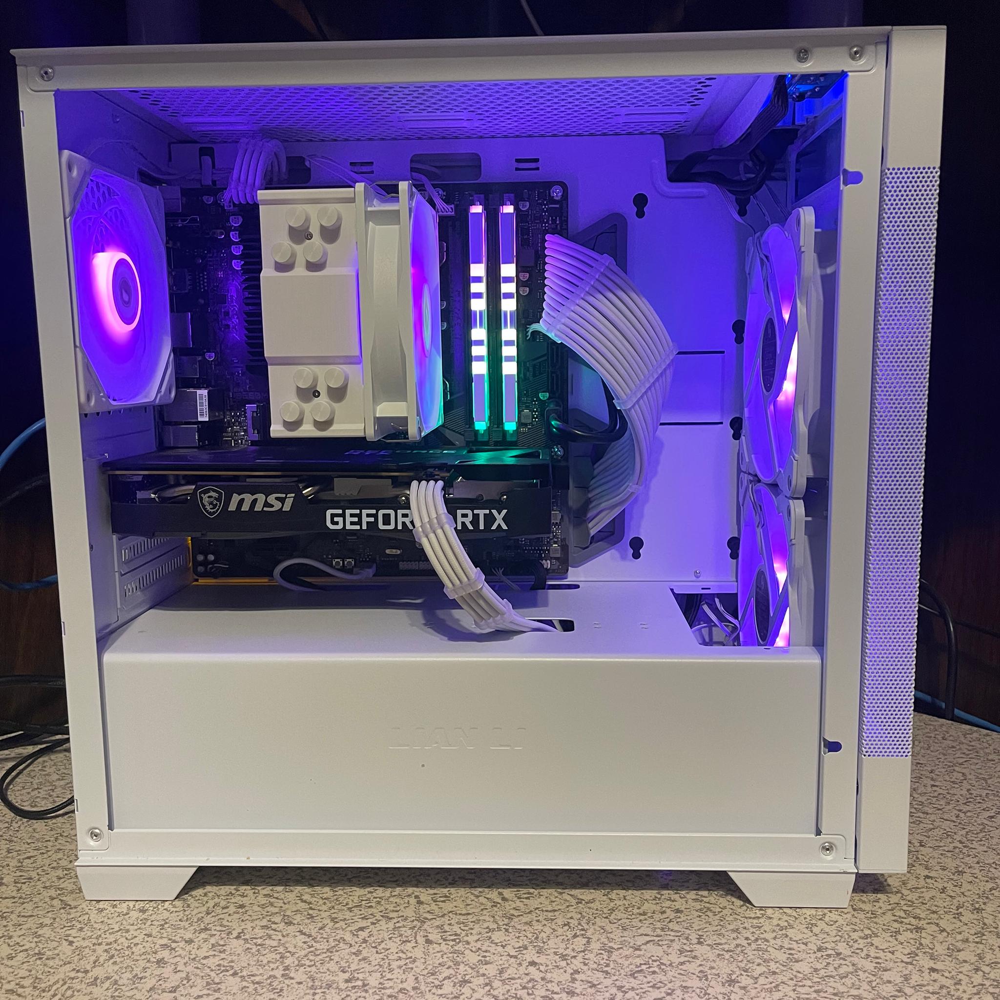 | Ice Saber | RTX 3060ti / i3 12100f | New Build |