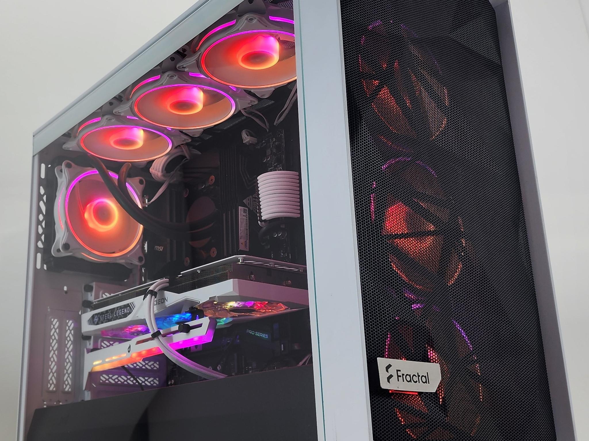 Gaming PC Ryzen 5 5500 32GB RAM 512GB SSD + 1TB HDD RX 7600 8GB Win11 Computer