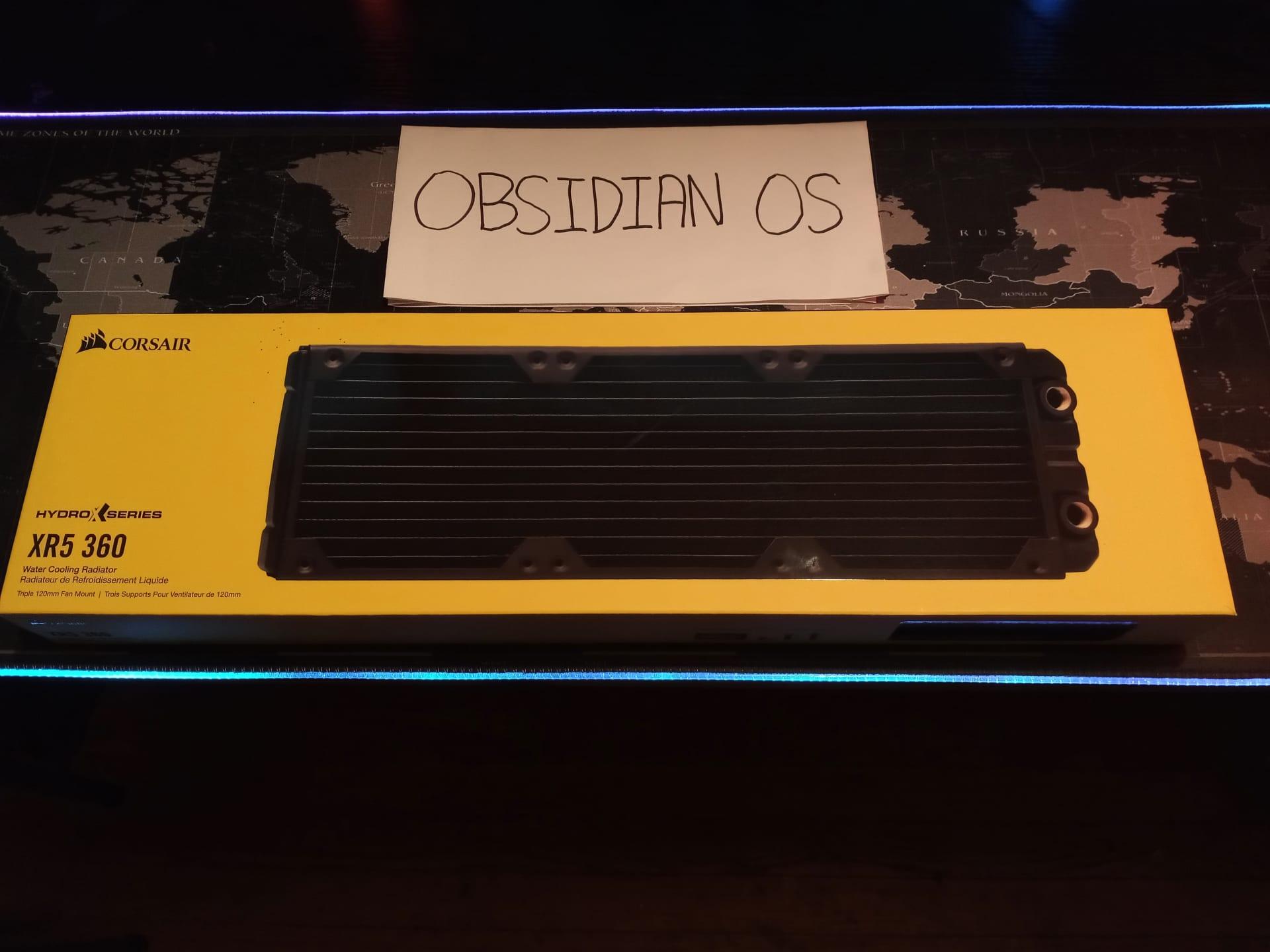 New Corsair Hydro X Series XR5 360mm Water Cooling Radiator (Black)