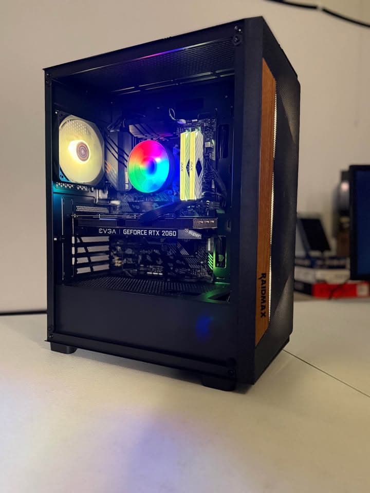 Custom Gaming PC - RTX 2060 Super 8GB, Ryzen 5 5500, 16GB RAM, 1TB NVMe SSD