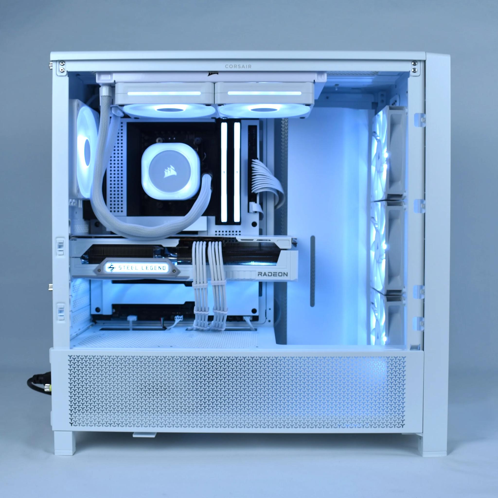 🌨️❄️BLIZZARD❄️🌨️ 1440p/4K Custom Gaming PC | Ryzen 9800X3D, RX 9070 XT, 2TB SSD, 32GB DDR5 |