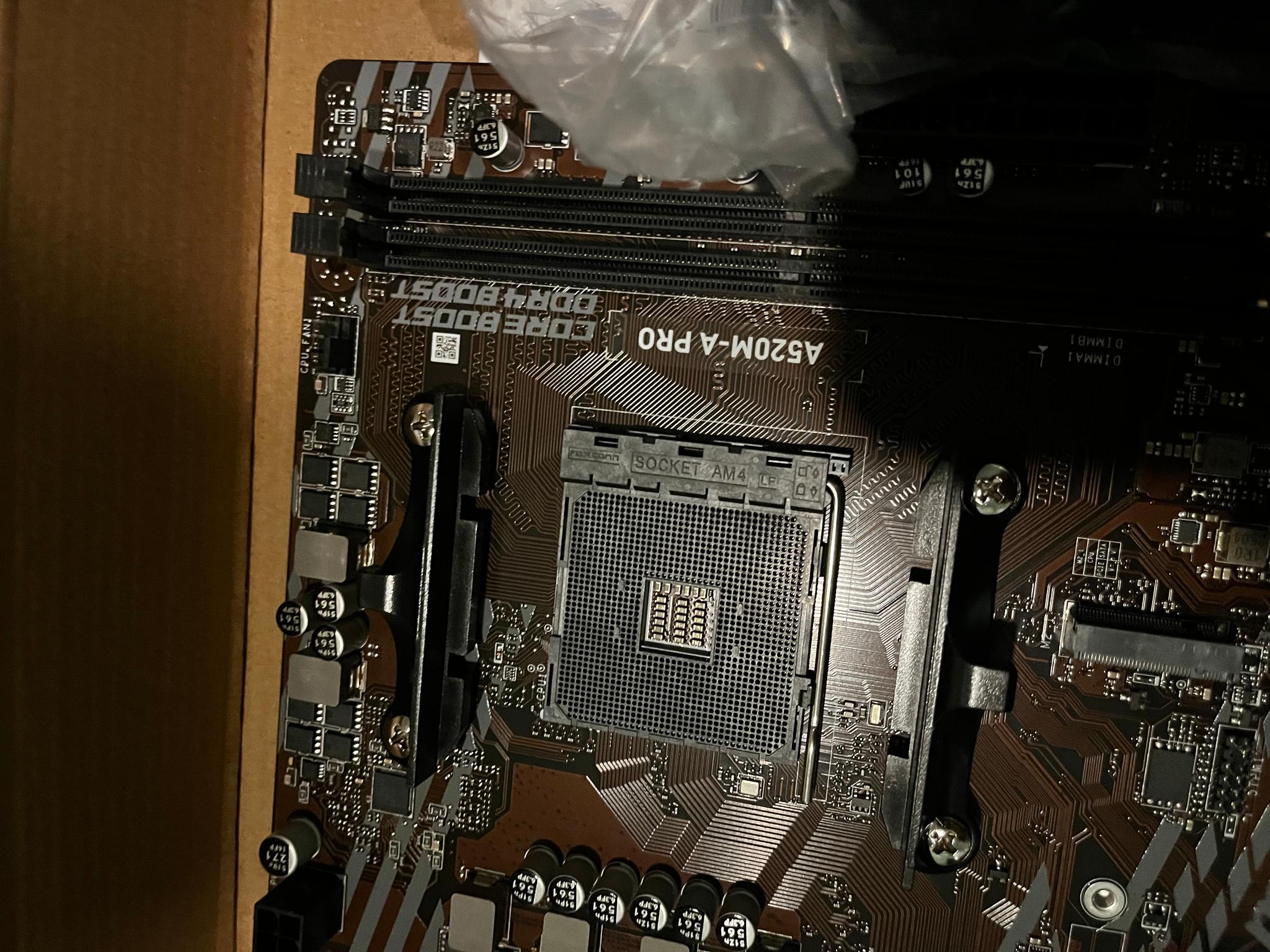 AMD AM4 MIS motherboard